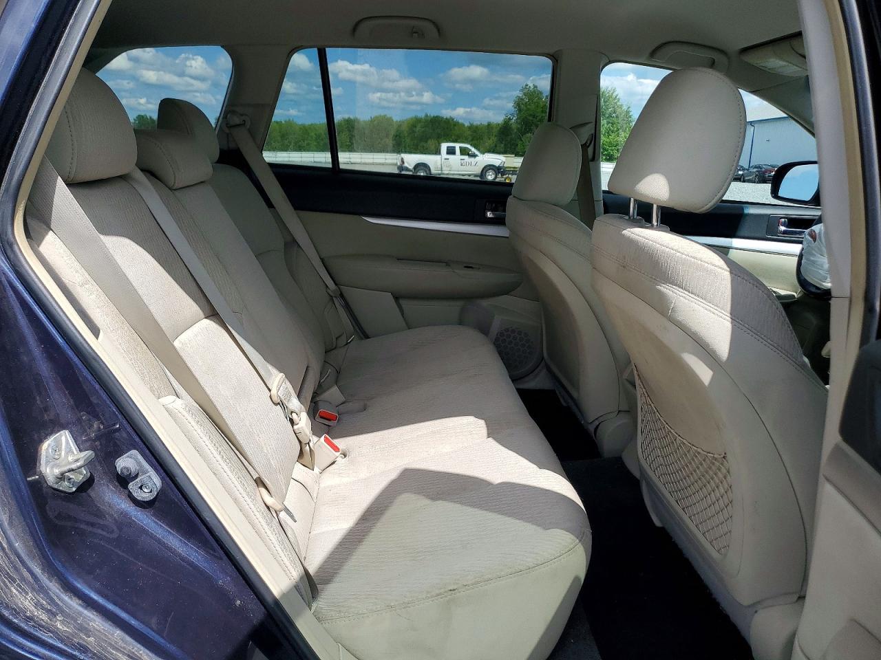 2012 Subaru Outback 2.5i Premium Синий vin: 4S4BRCCC7C3282447