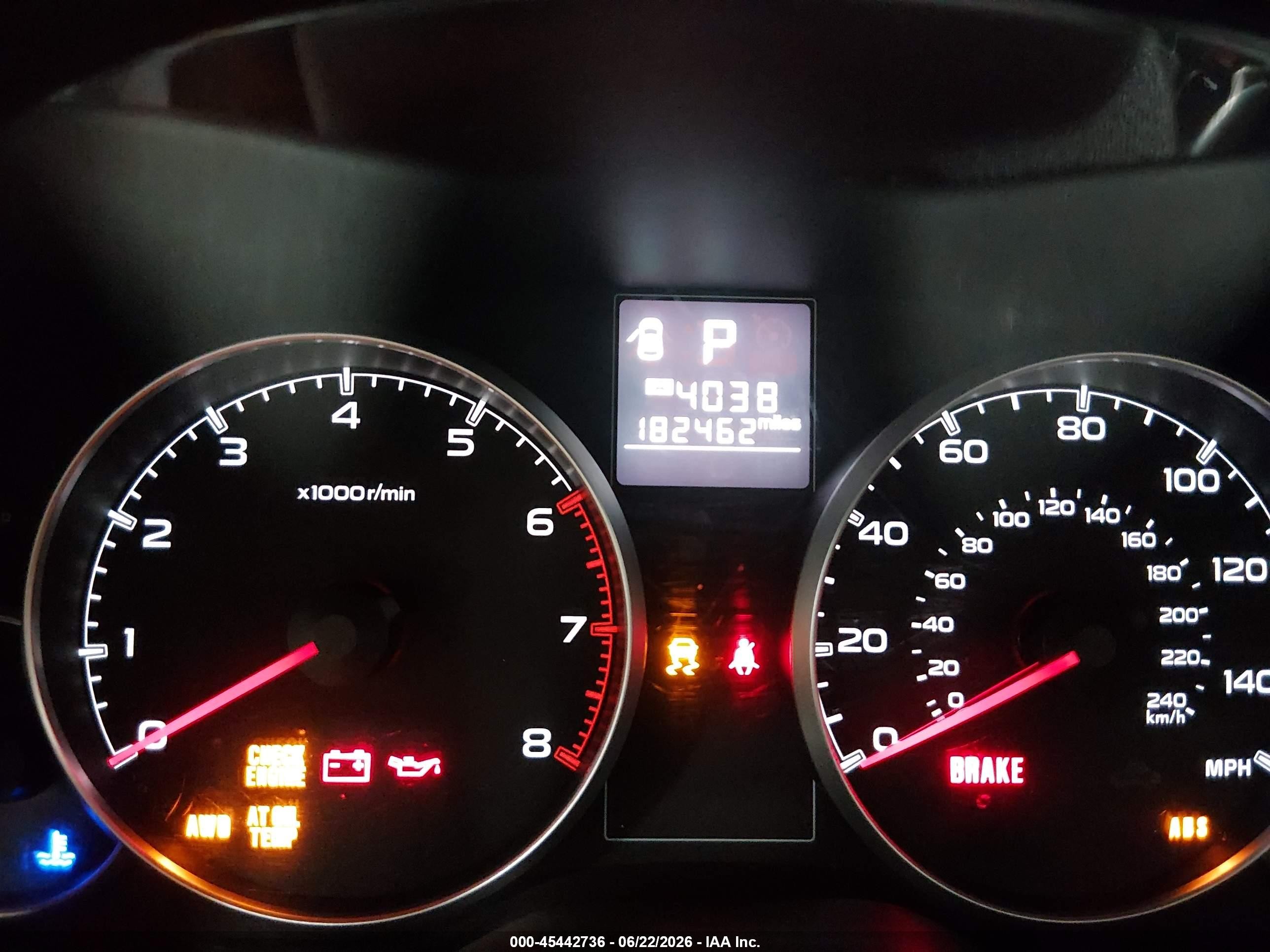 2013 Subaru Outback 2.5i Premium Синий vin: 4S4BRCCC8D3255095