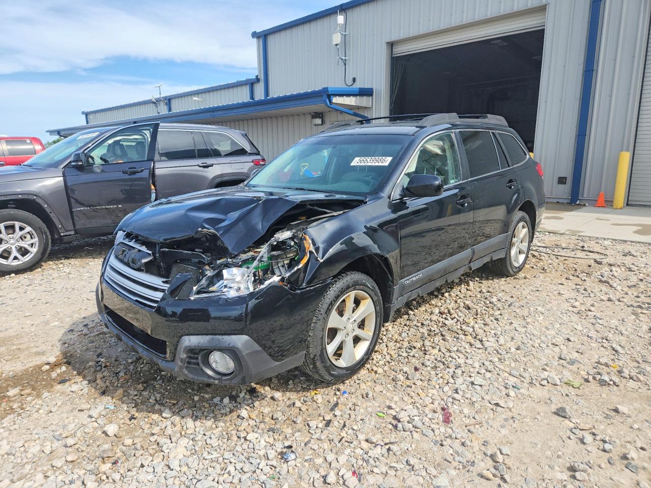 2013 Subaru Outback 2.5i Premium Black vin: 4S4BRCCC8D3260054