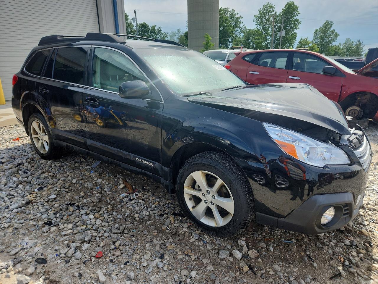 2013 Subaru Outback 2.5i Premium Black vin: 4S4BRCCC8D3260054