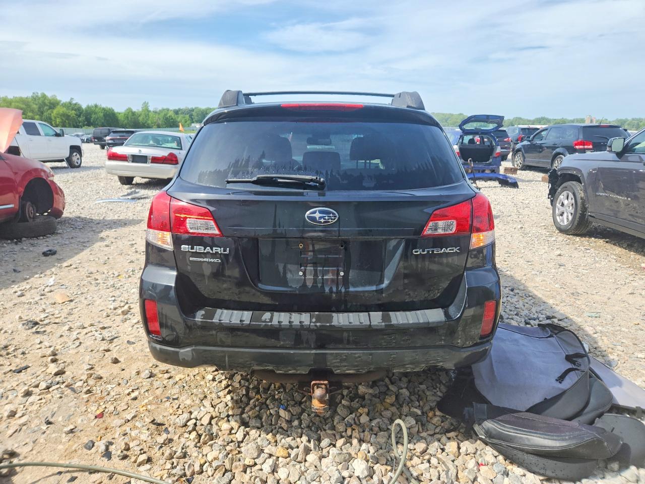 2013 Subaru Outback 2.5i Premium Black vin: 4S4BRCCC8D3260054