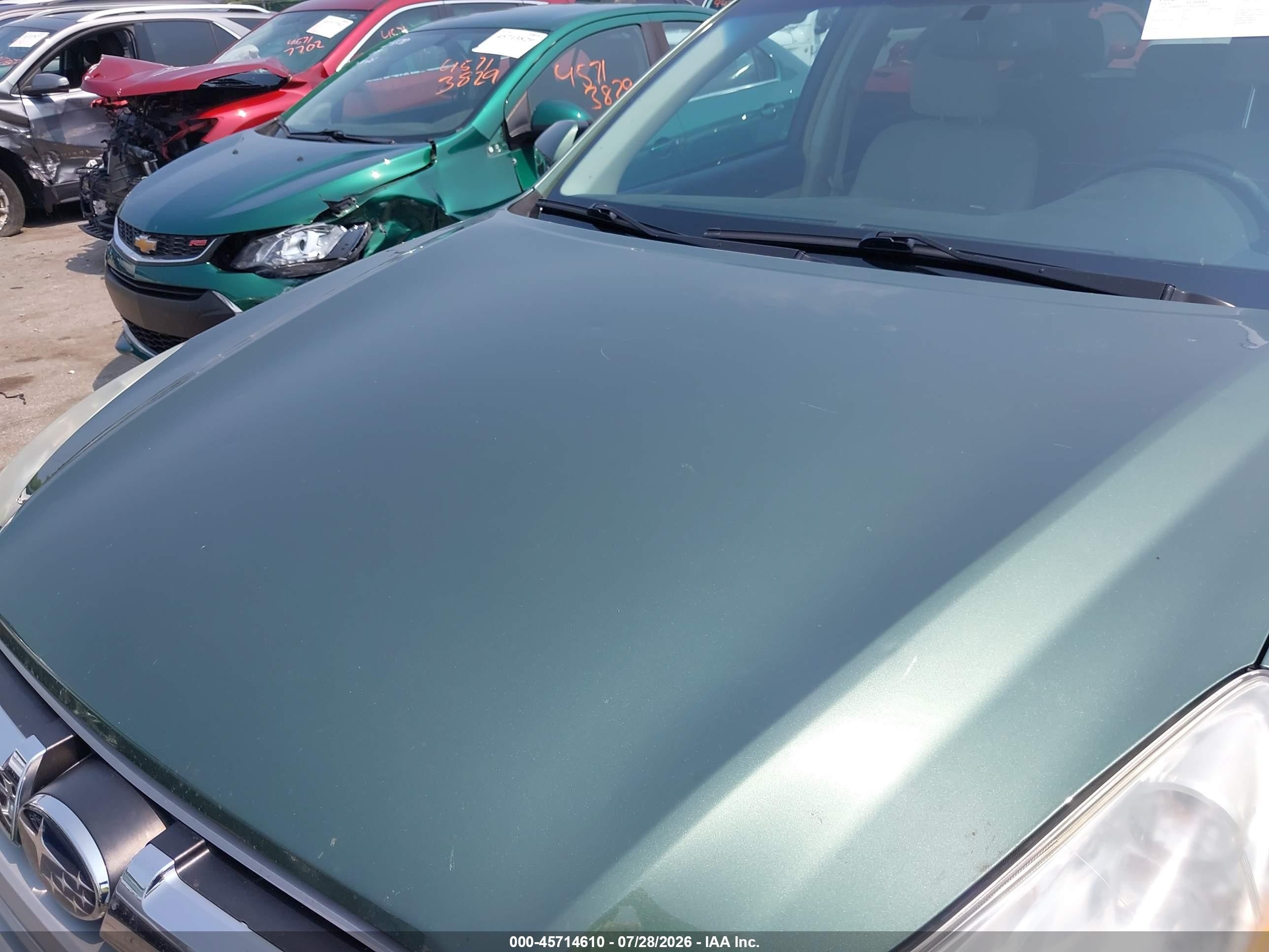 2013 Subaru Outback 2.5i Premium Зеленый vin: 4S4BRCCC8D3305803