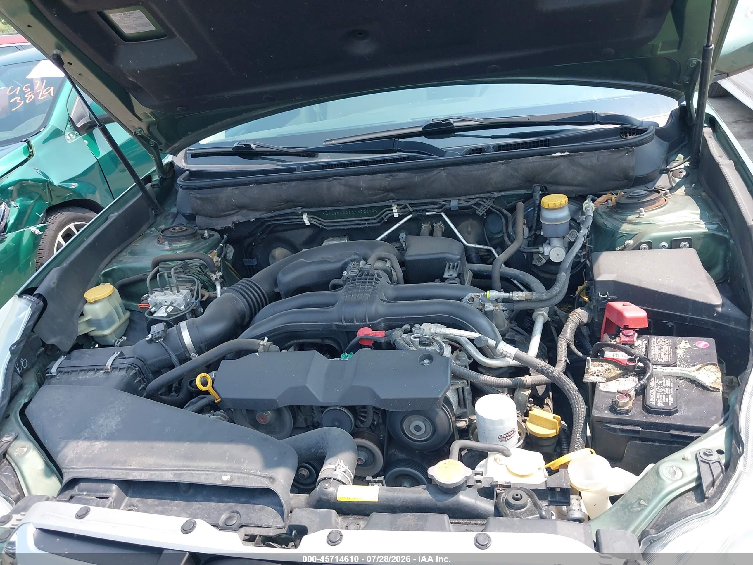 2013 Subaru Outback 2.5i Premium Зеленый vin: 4S4BRCCC8D3305803
