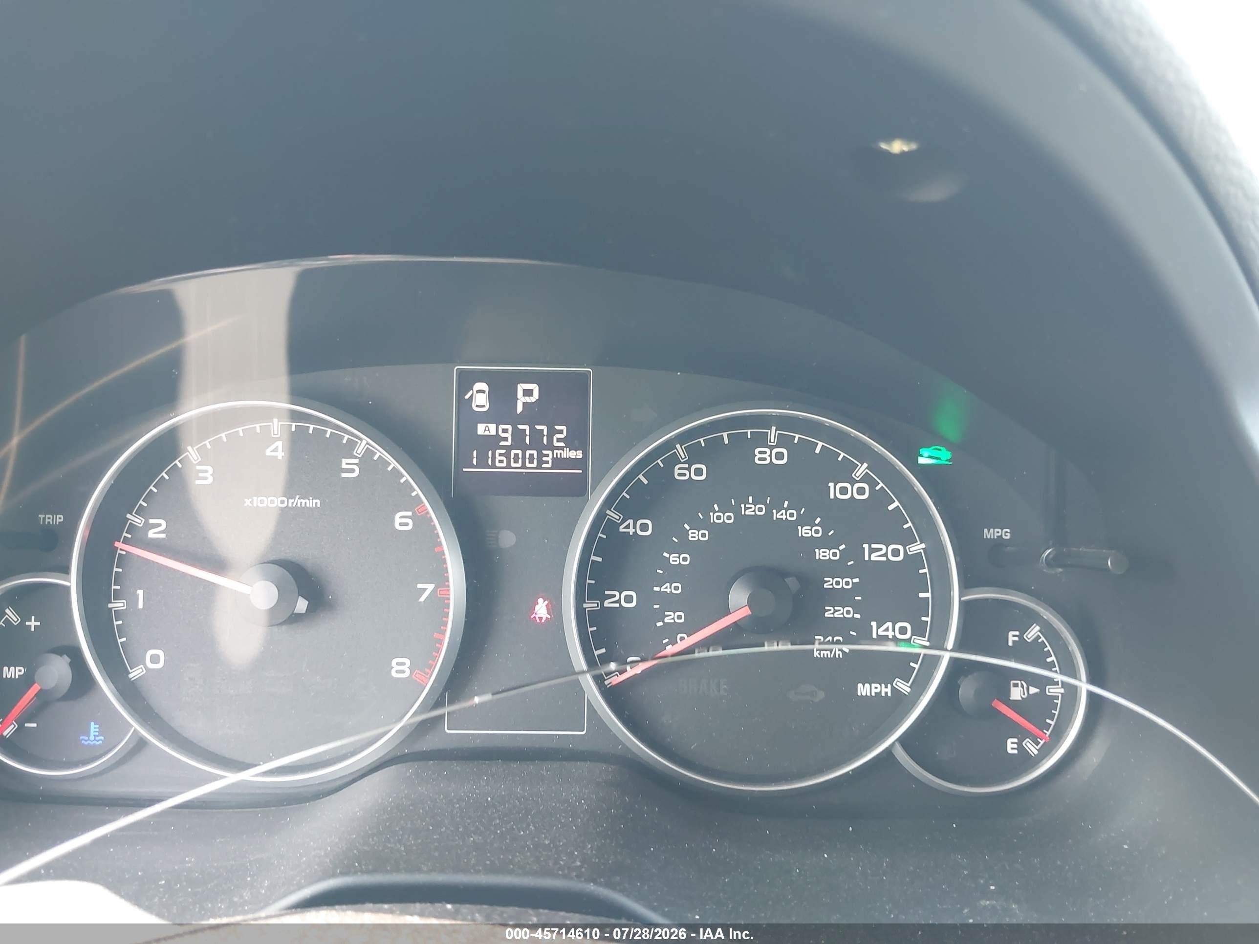 2013 Subaru Outback 2.5i Premium Зеленый vin: 4S4BRCCC8D3305803