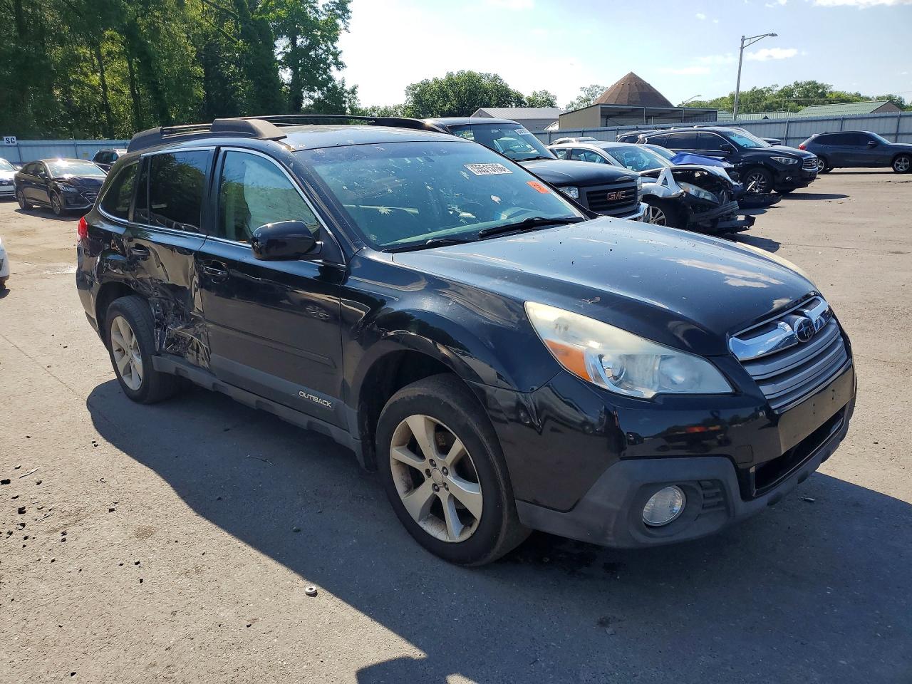 2014 Subaru Outback 2.5i Premium Black vin: 4S4BRCCC8E3256376