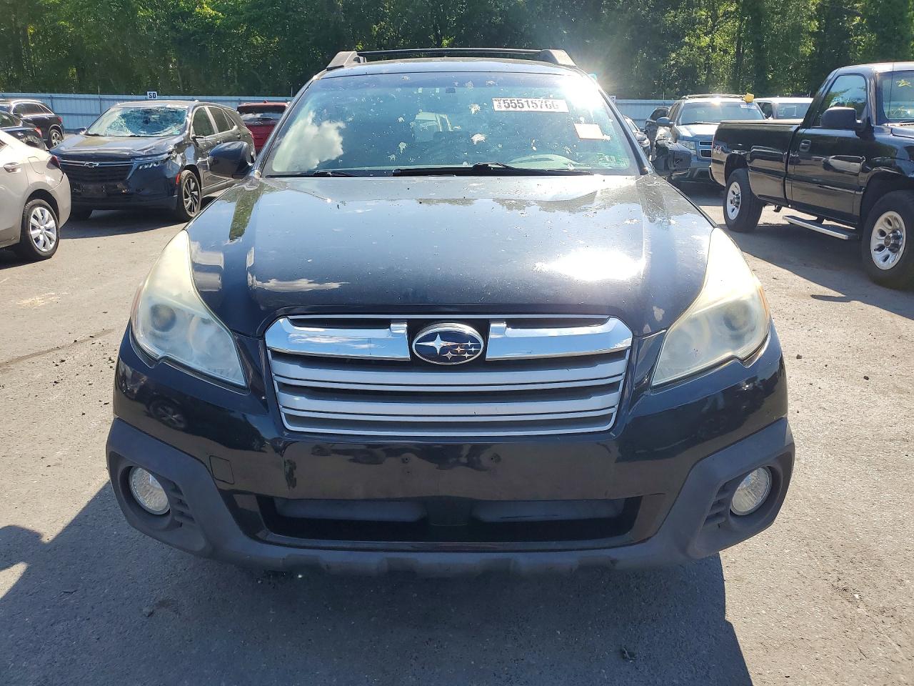 2014 Subaru Outback 2.5i Premium Black vin: 4S4BRCCC8E3256376