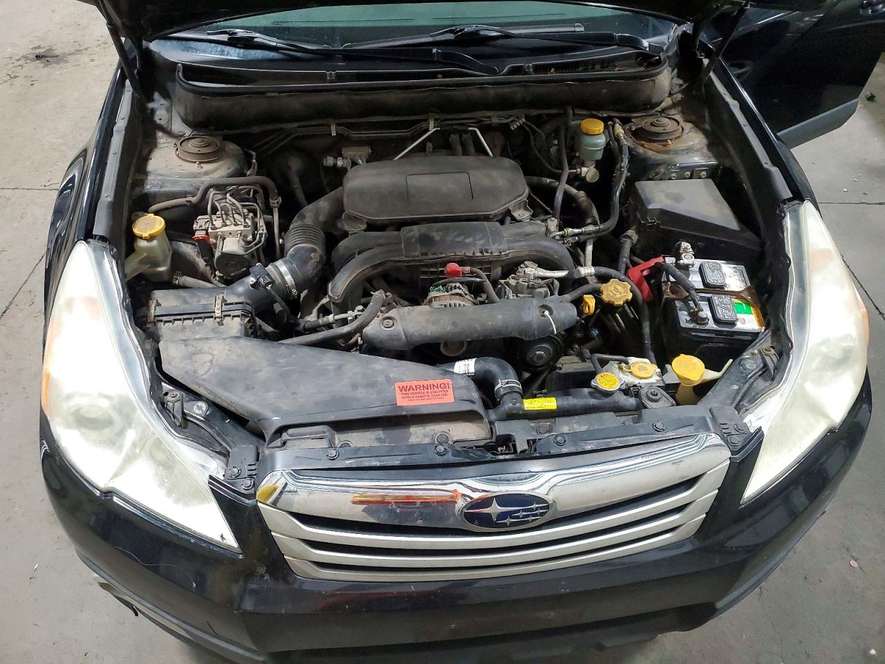 2011 Subaru Outback 2.5i Premium Черный vin: 4S4BRCCC9B3310313