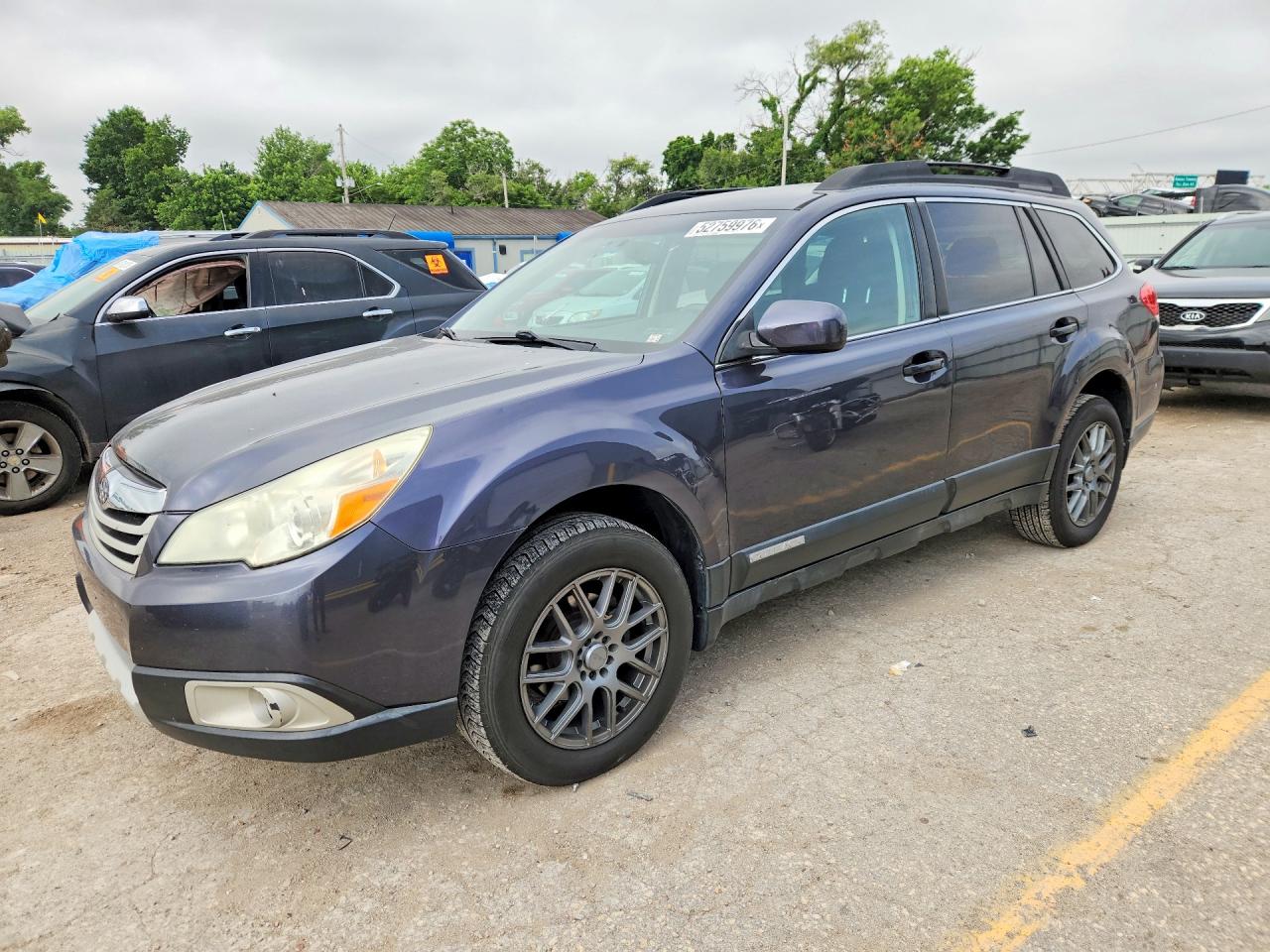 2011 Subaru Outback 2.5i Premium Gray vin: 4S4BRCCC9B3336247