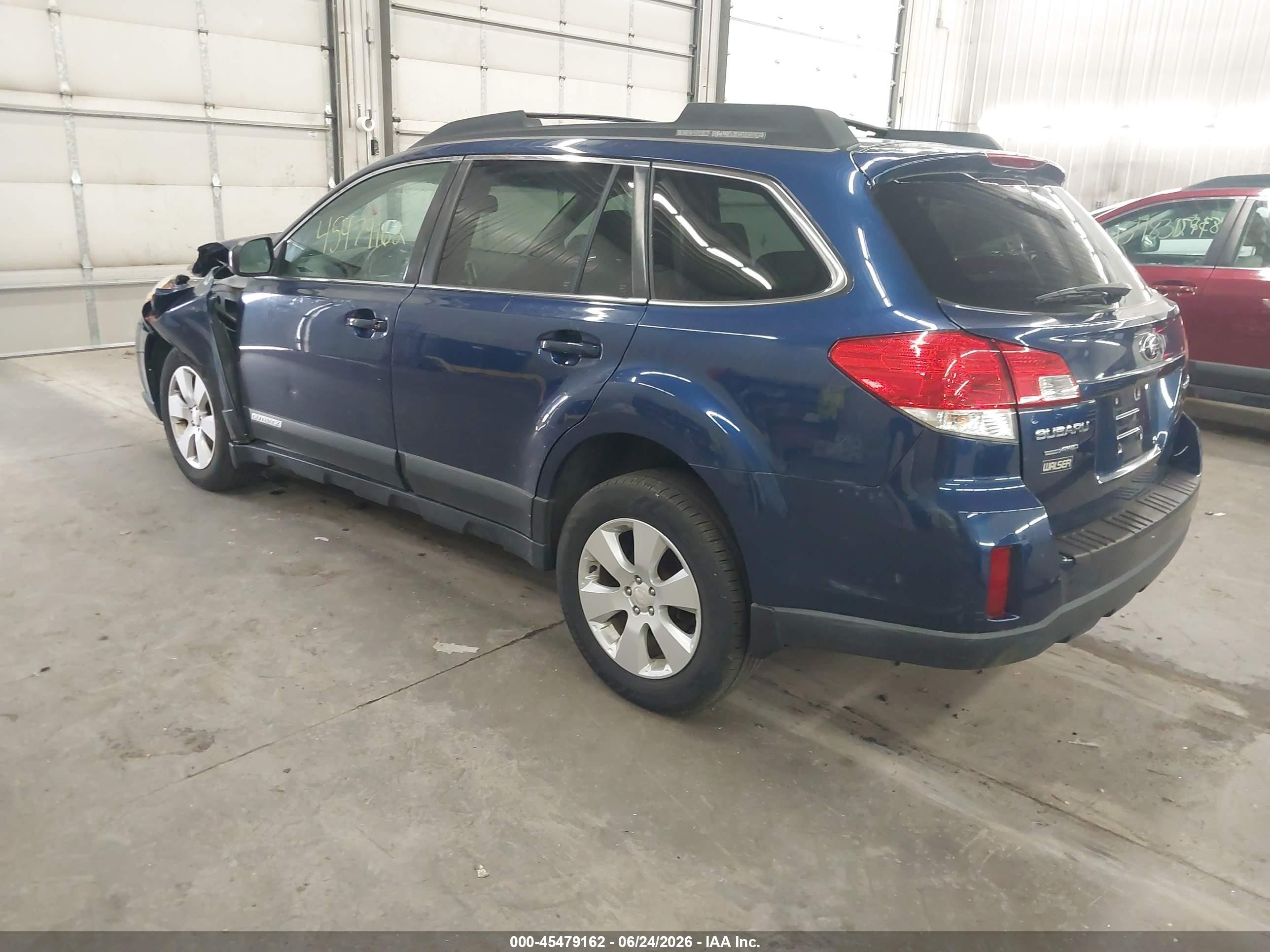 2011 Subaru Outback 2.5i Premium Blue vin: 4S4BRCCC9B3378711