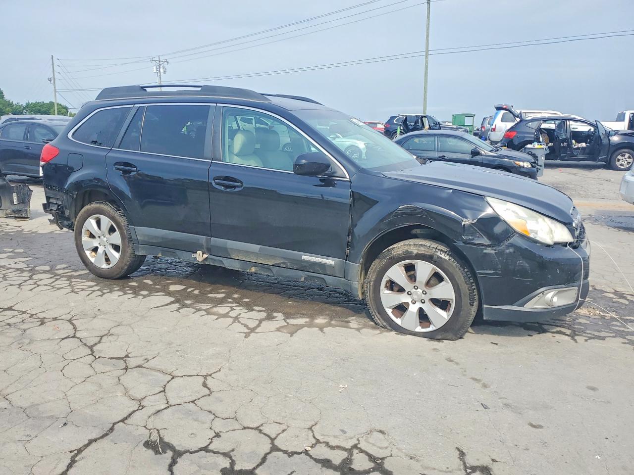 2011 Subaru Outback 2.5i Premium Black vin: 4S4BRCCC9B3429012