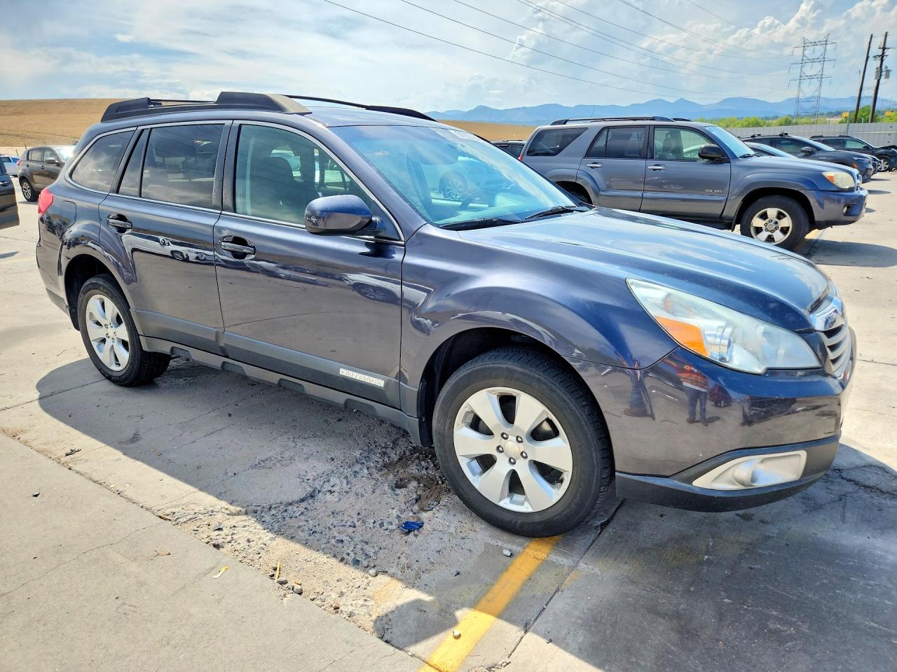 2012 Subaru Outback 2.5i Premium Black vin: 4S4BRCCC9C3211475