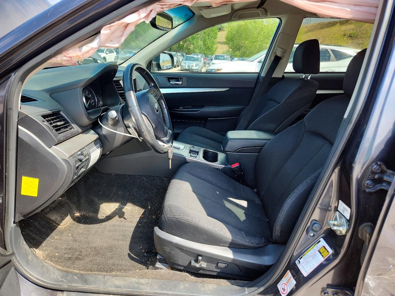 2012 Subaru Outback 2.5i Premium Black vin: 4S4BRCCC9C3211475