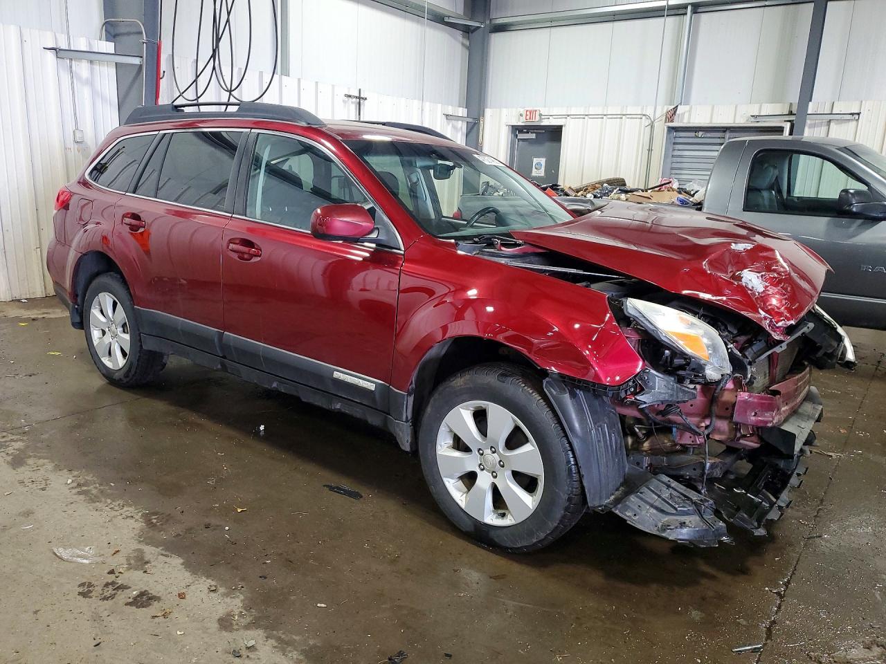 2012 Subaru Outback 2.5i Premium Бордовый vin: 4S4BRCCC9C3237994