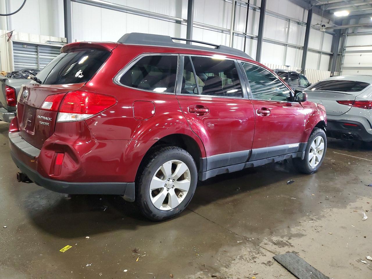 2012 Subaru Outback 2.5i Premium Бордовый vin: 4S4BRCCC9C3237994