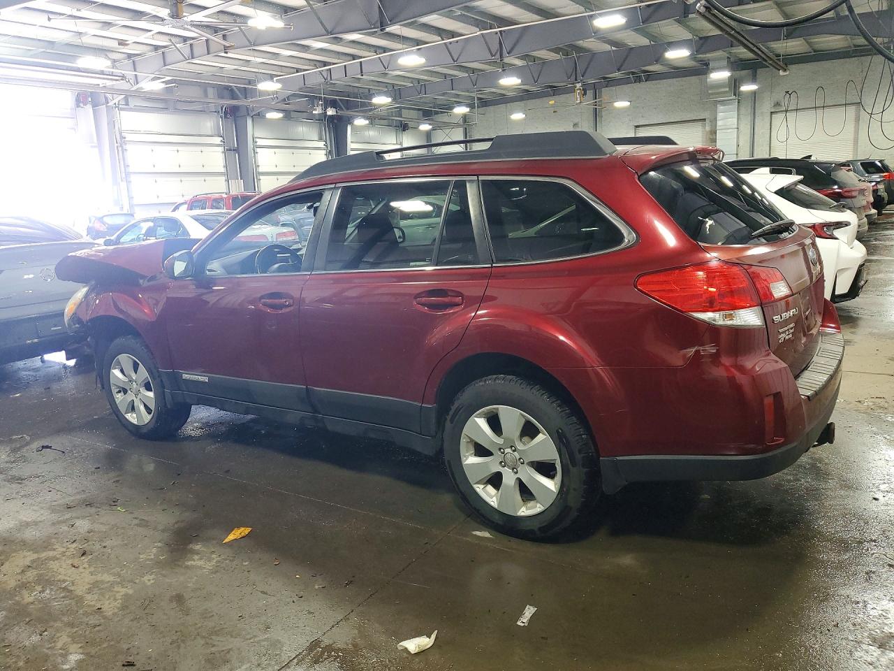 2012 Subaru Outback 2.5i Premium Бордовый vin: 4S4BRCCC9C3237994