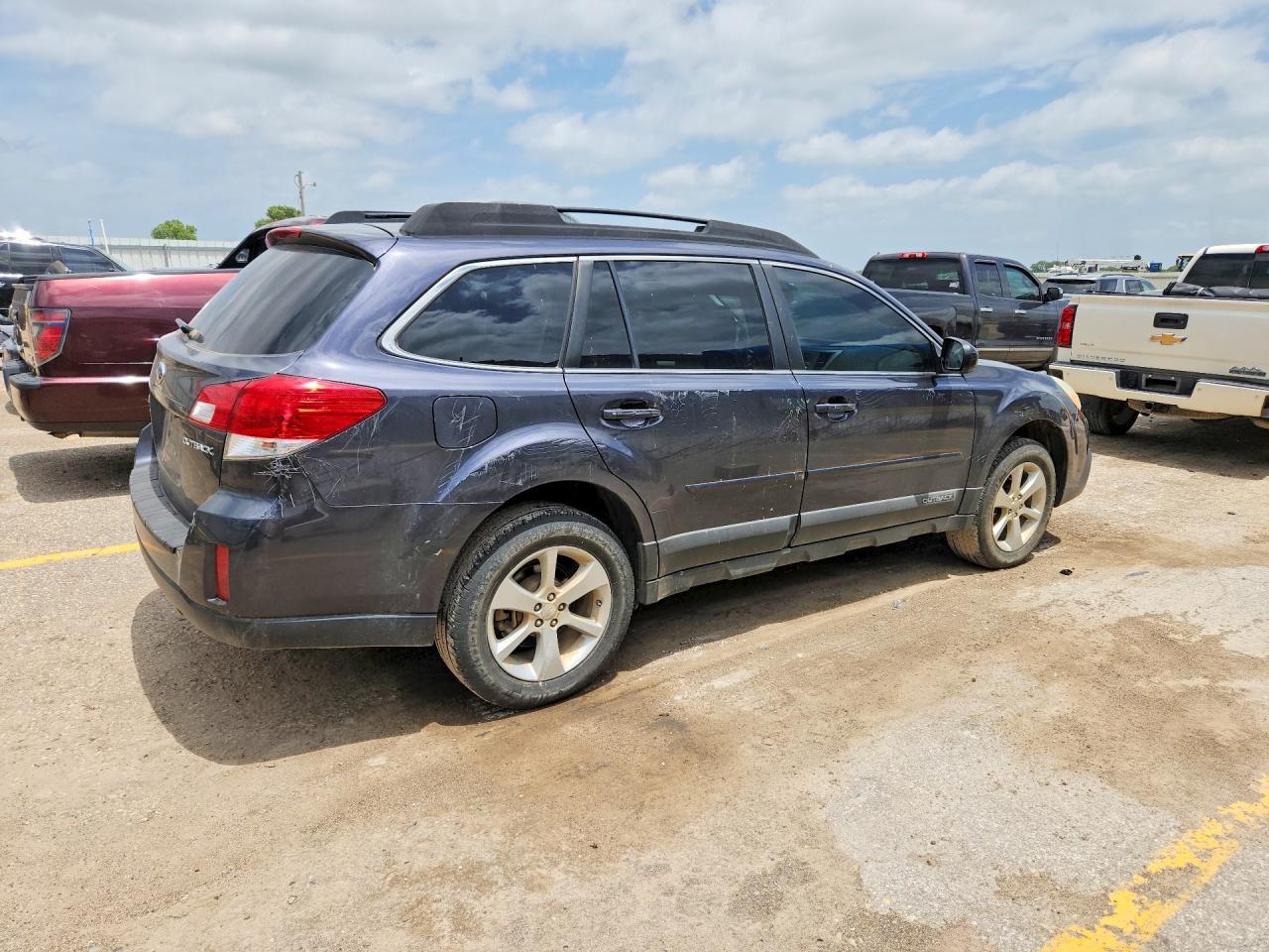 2013 Subaru Outback 2.5i Premium Blue vin: 4S4BRCCC9D3258314