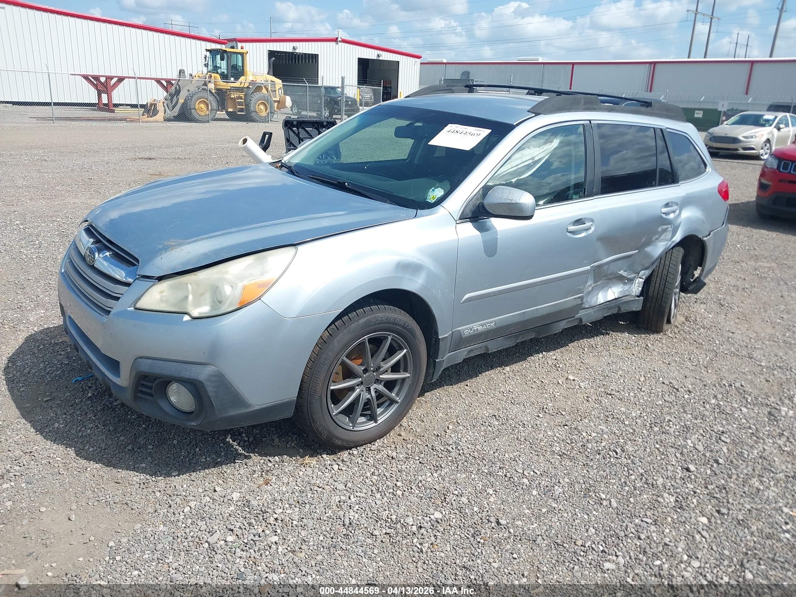 2013 Subaru Outback 2.5i Premium Blue vin: 4S4BRCCC9D3279812