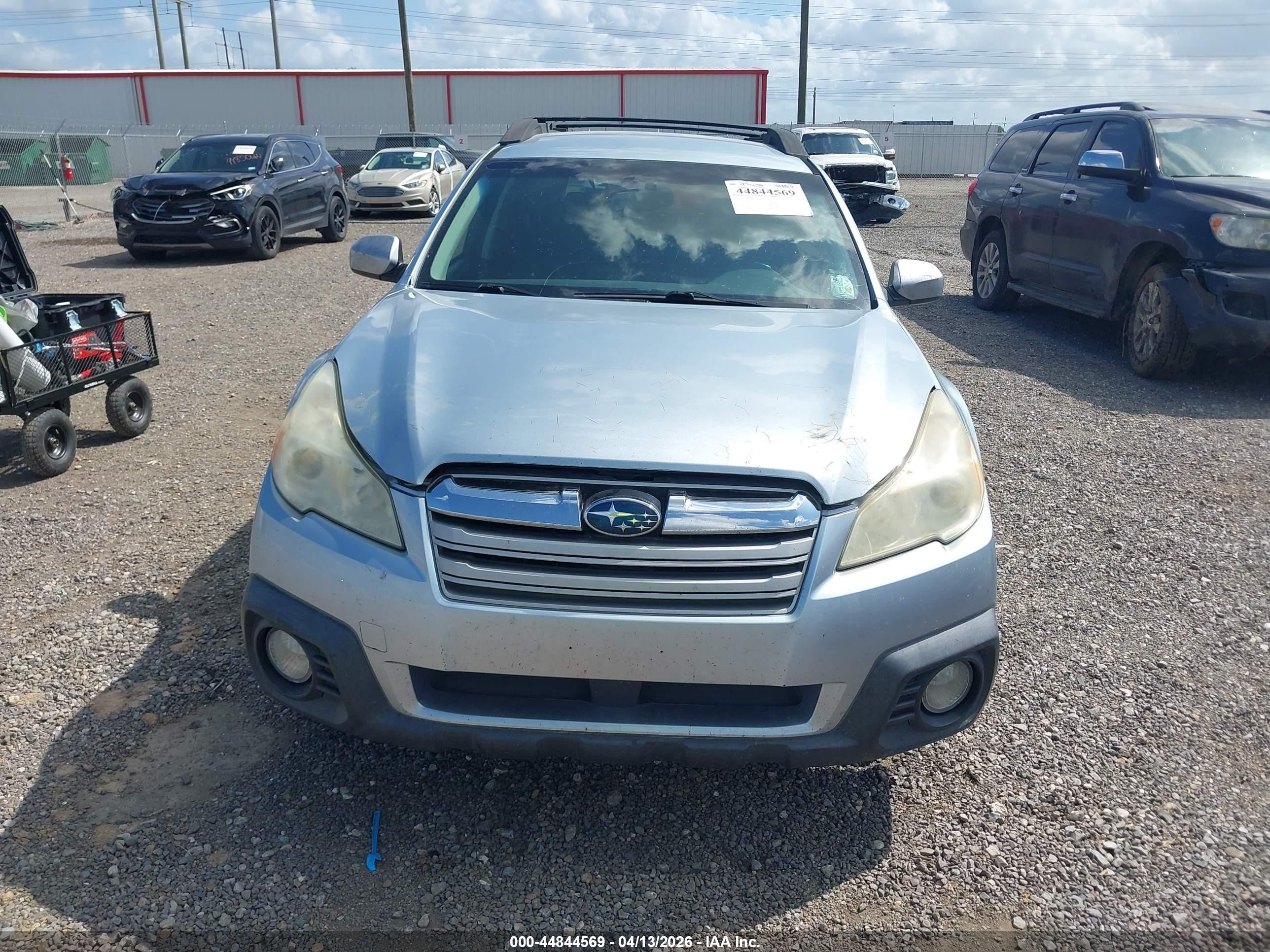 2013 Subaru Outback 2.5i Premium Blue vin: 4S4BRCCC9D3279812