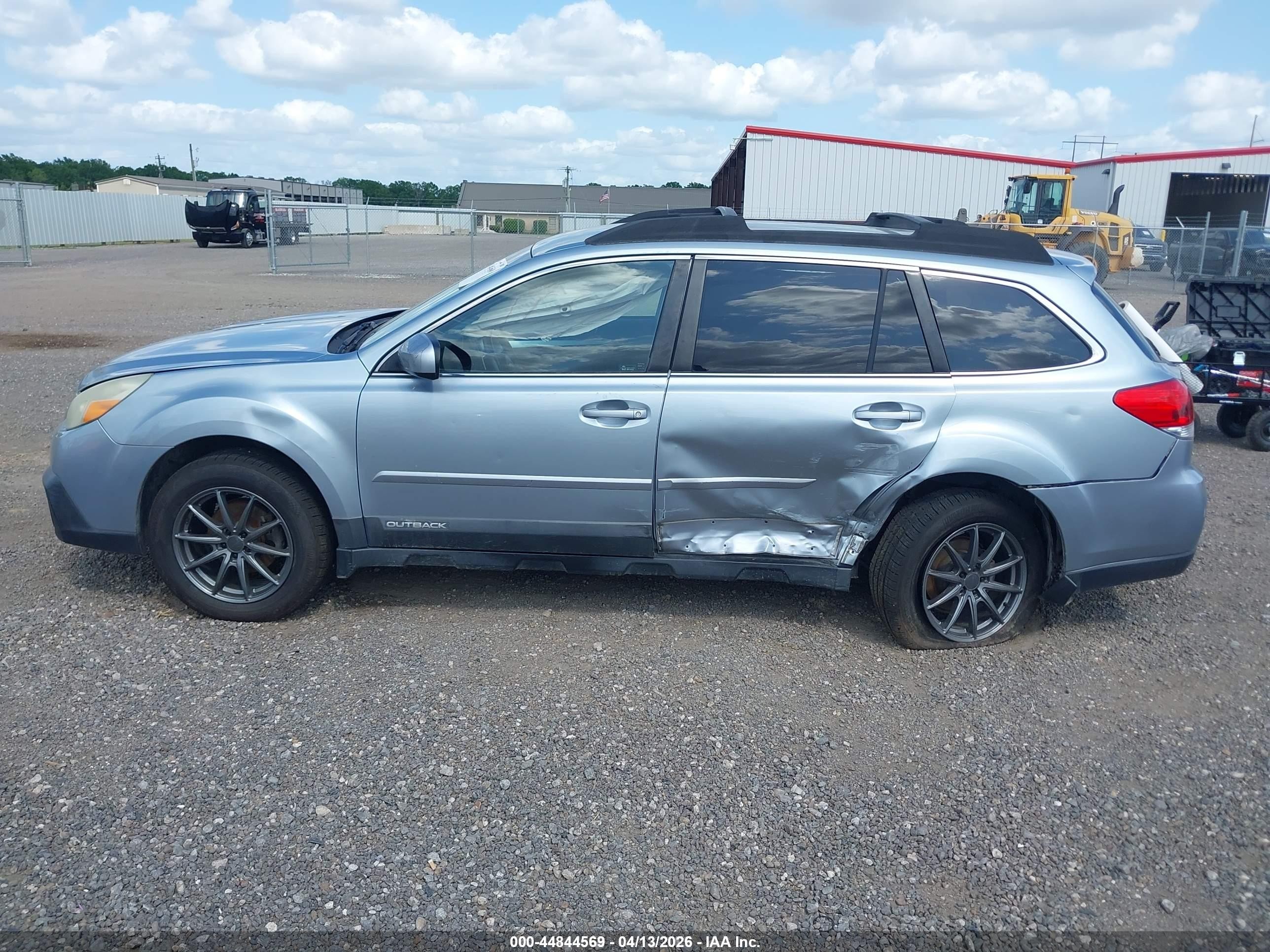 2013 Subaru Outback 2.5i Premium Blue vin: 4S4BRCCC9D3279812