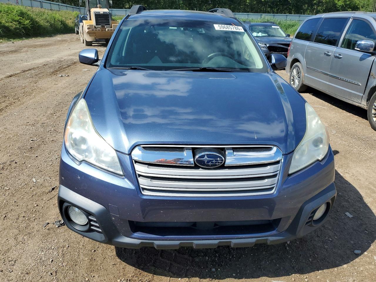 2013 Subaru Outback 2.5i Premium Blue vin: 4S4BRCCC9D3296531