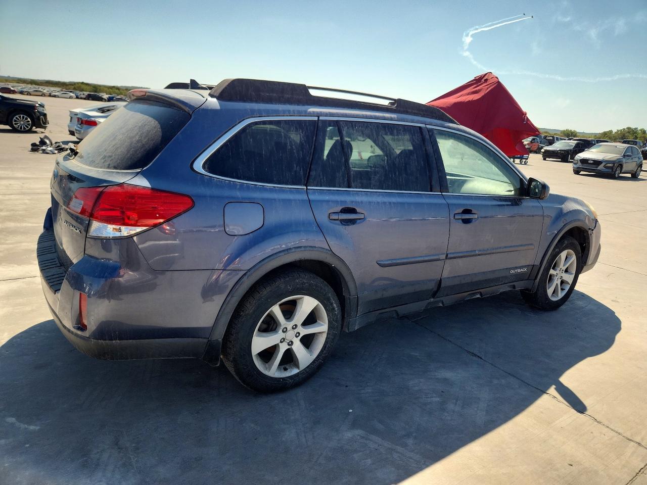 2014 Subaru Outback 2.5i Premium Синий vin: 4S4BRCCC9E3310705