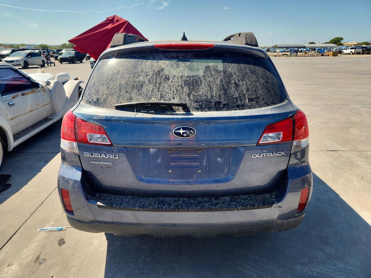 2014 Subaru Outback 2.5i Premium Синий vin: 4S4BRCCC9E3310705