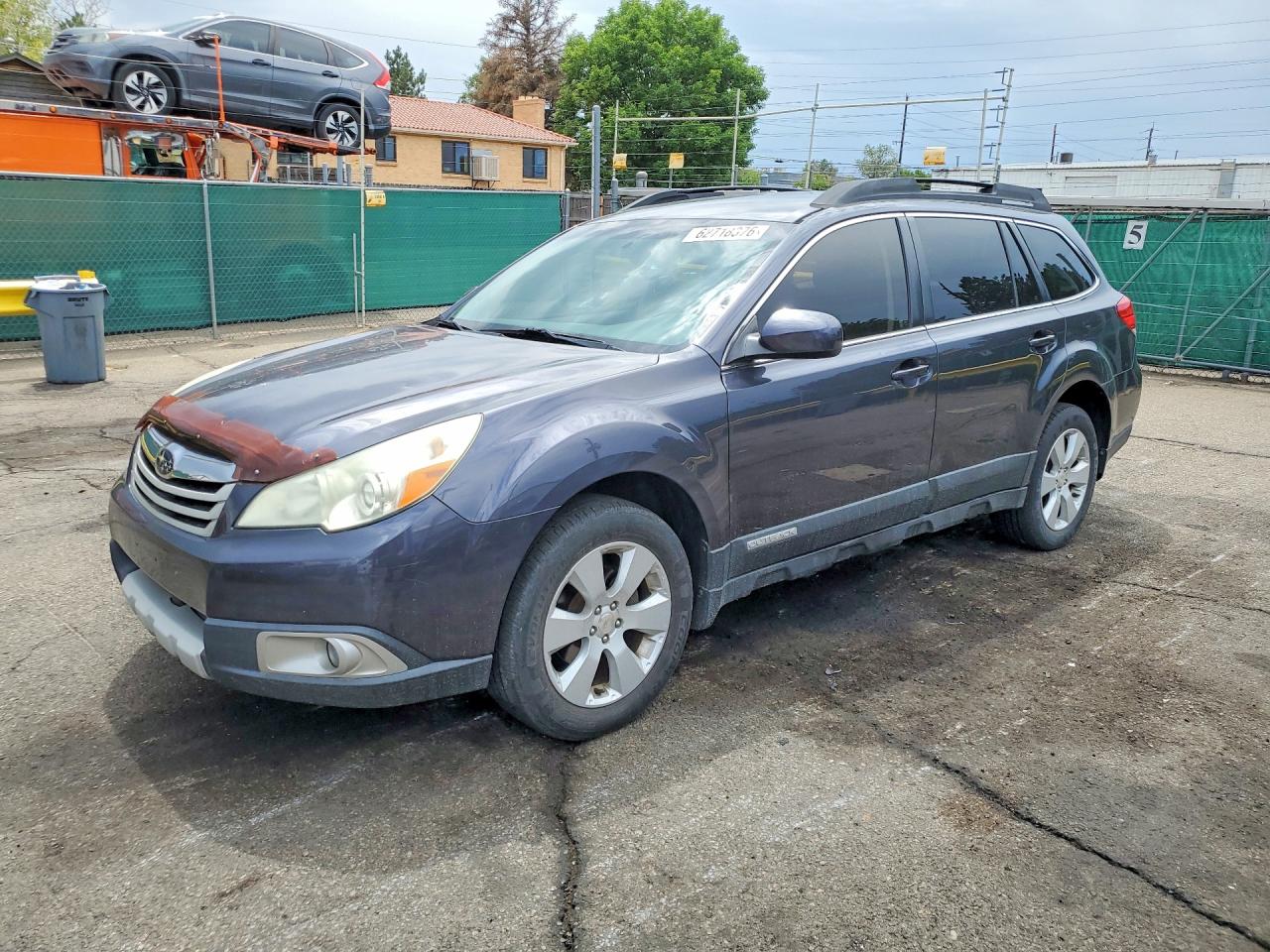 2010 Subaru Outback 2.5i Premium Gray vin: 4S4BRCCCXA3333209