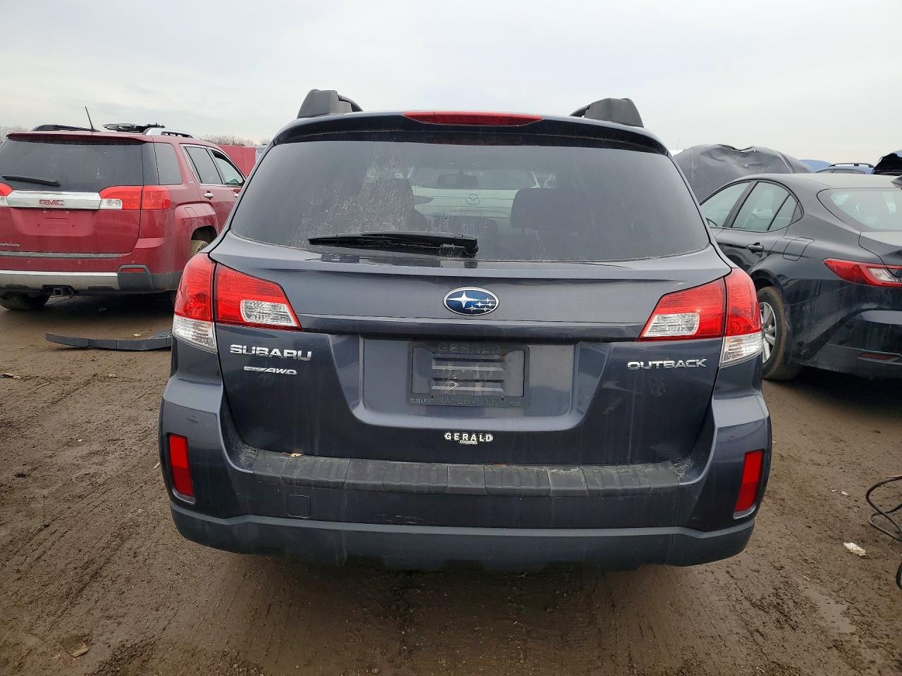 2011 Subaru Outback 2.5i Premium Gray vin: 4S4BRCCCXB3331574