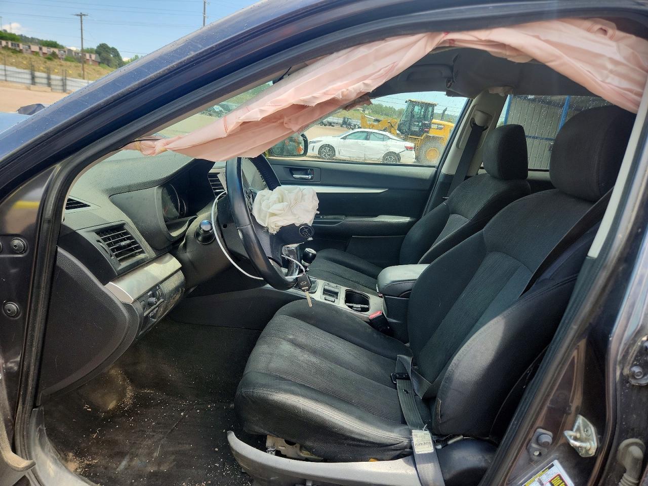 2013 Subaru Outback 2.5i Premium Gray vin: 4S4BRCCCXD1229707