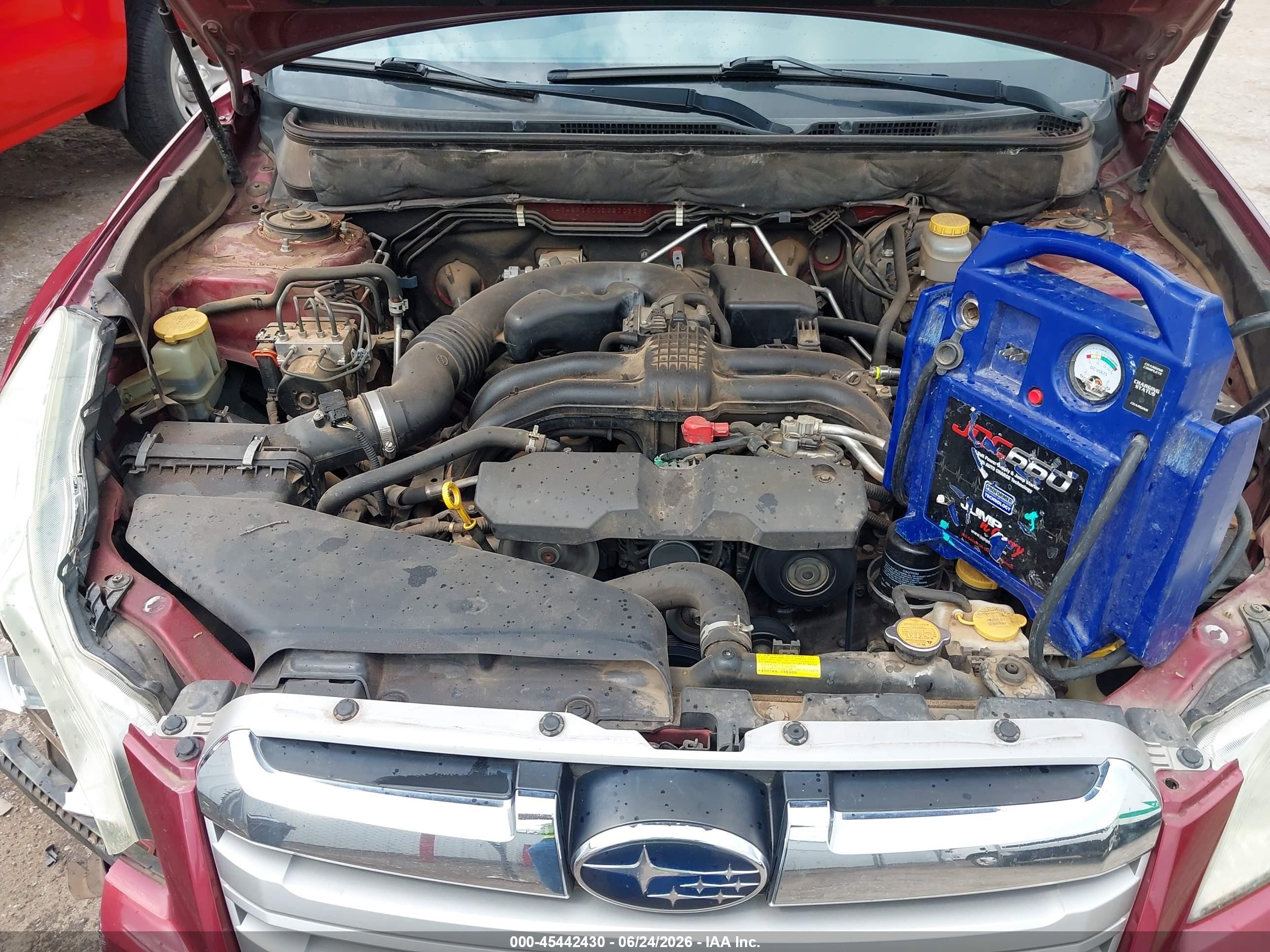 2013 Subaru Outback 2.5i Premium Red vin: 4S4BRCCCXD3230859