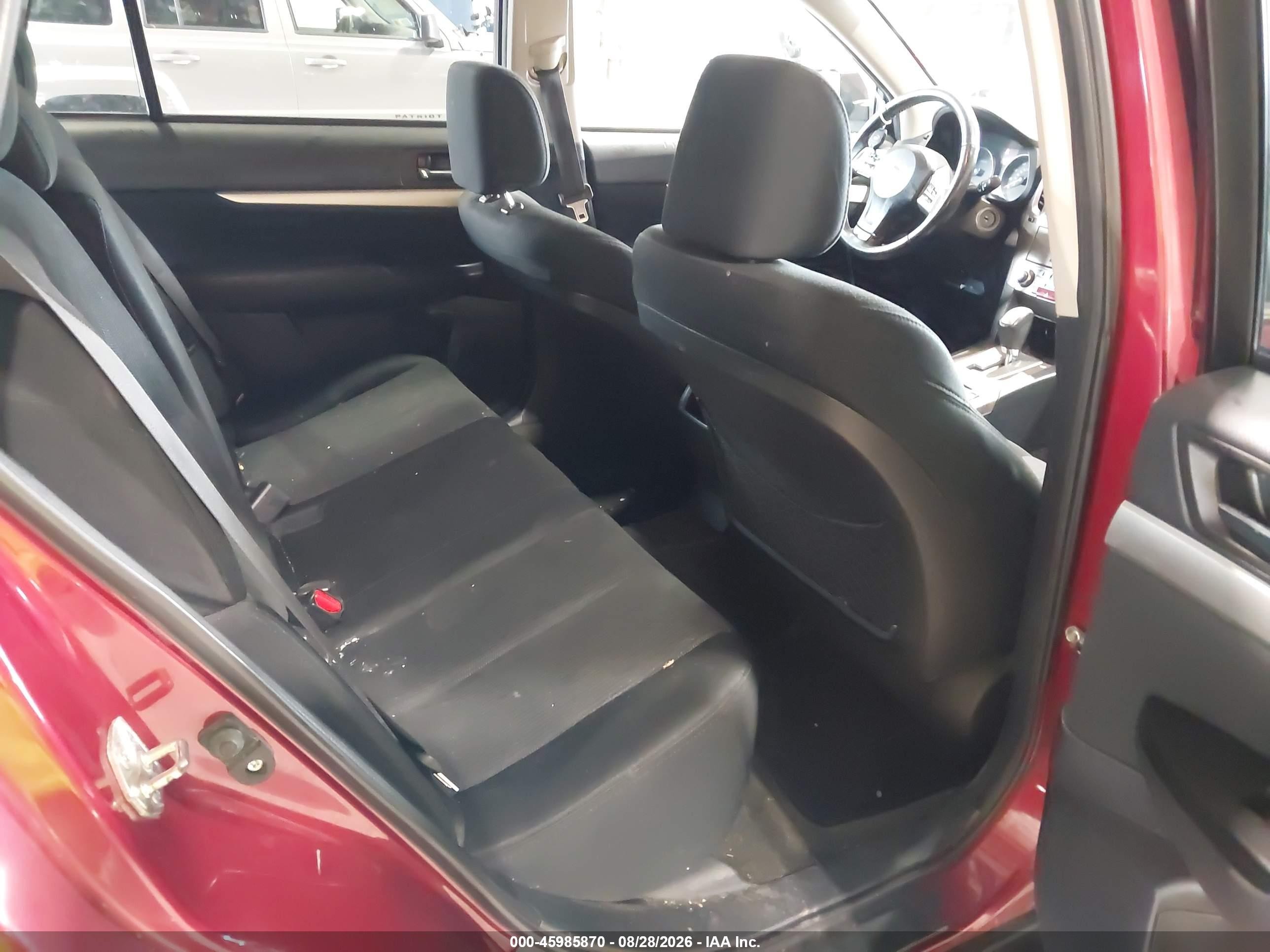 2013 Subaru Outback 2.5i Premium Red vin: 4S4BRCCCXD3286297