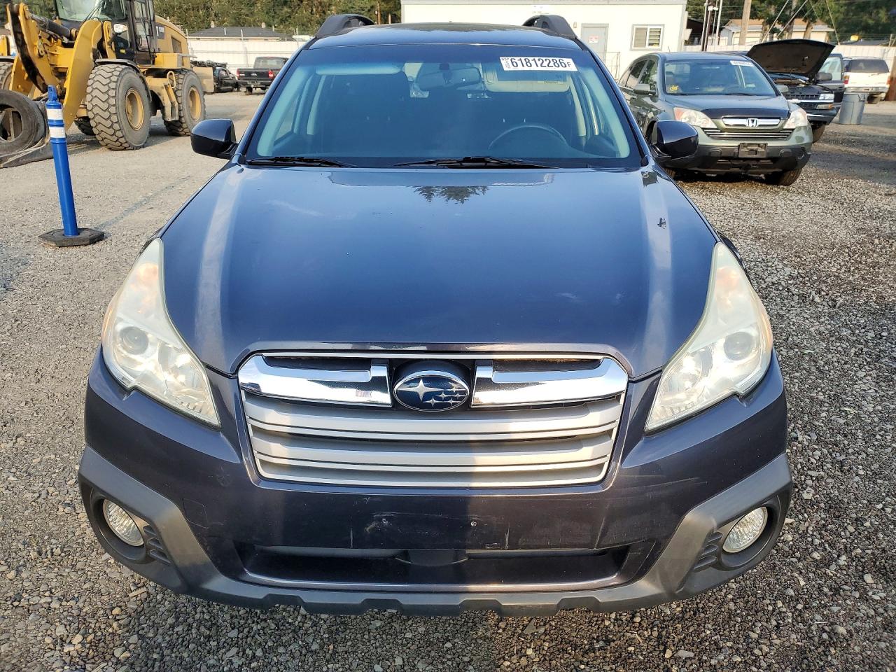 2013 Subaru Outback 2.5i Premium Gray vin: 4S4BRCCCXD3302546