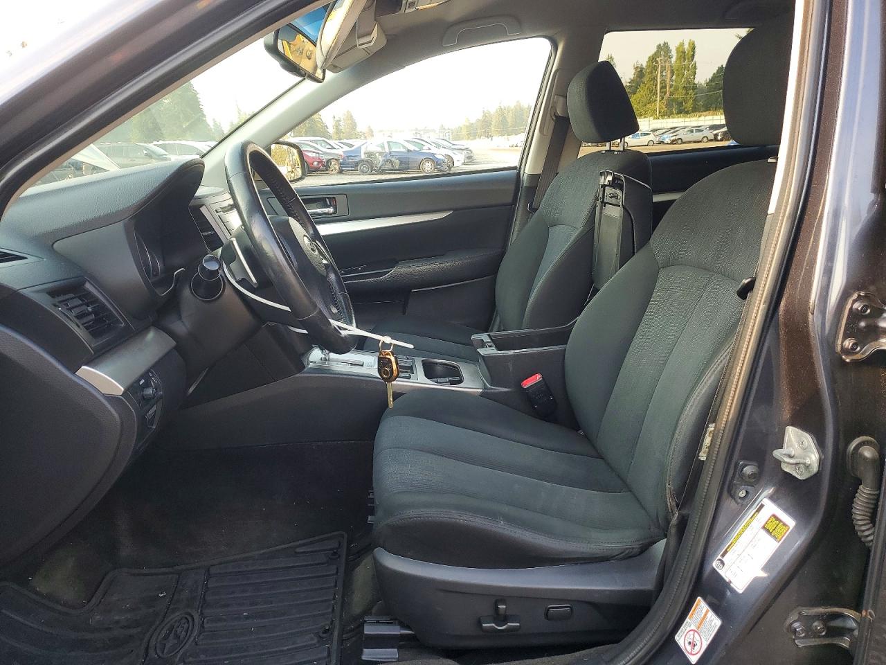 2013 Subaru Outback 2.5i Premium Gray vin: 4S4BRCCCXD3302546