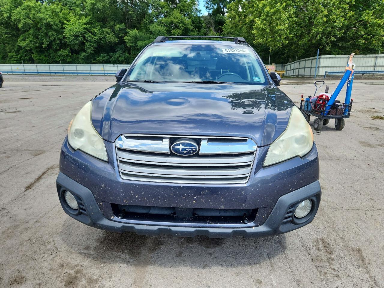 2014 Subaru Outback 2.5i Premium Серый vin: 4S4BRCCCXE3229664
