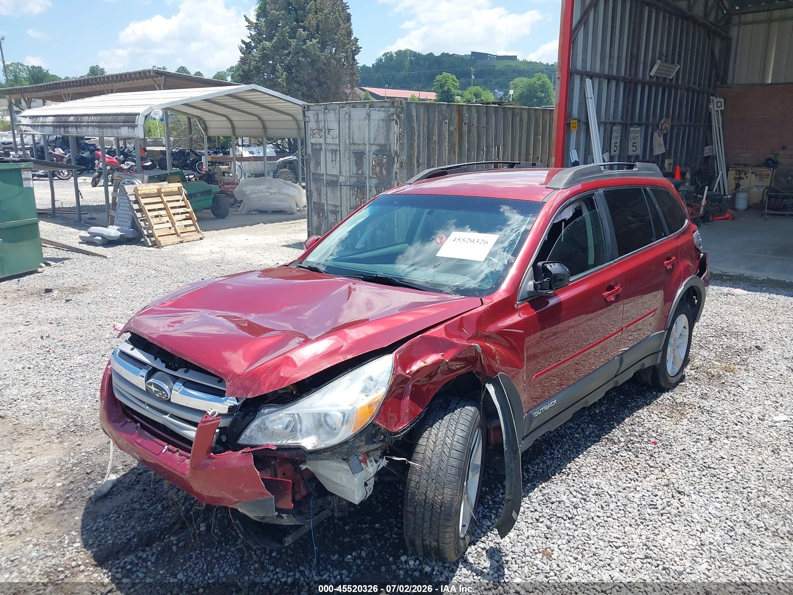 2014 Subaru Outback 2.5i Premium Темно-бордовый vin: 4S4BRCCCXE3263930