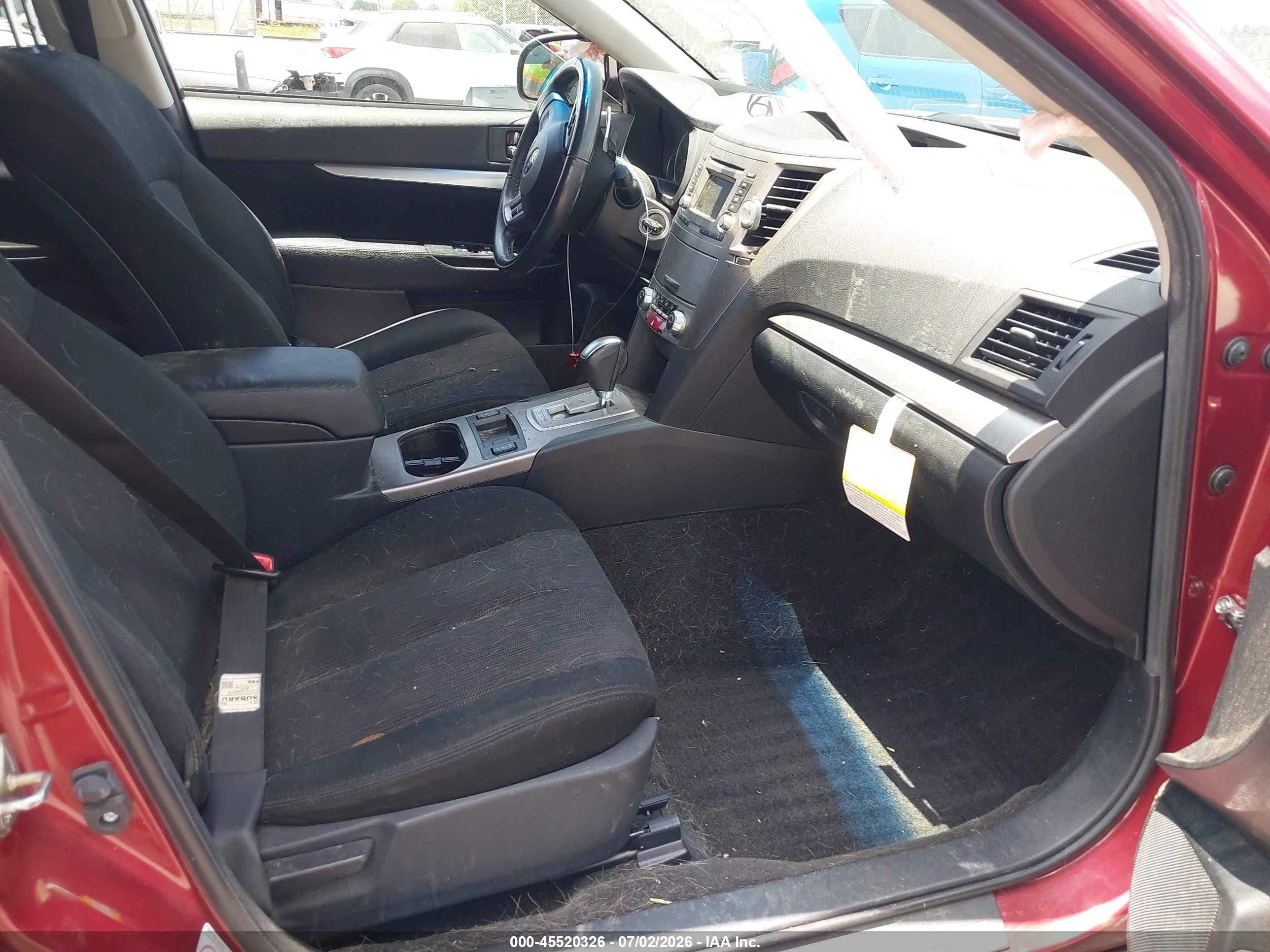 2014 Subaru Outback 2.5i Premium Темно-бордовый vin: 4S4BRCCCXE3263930