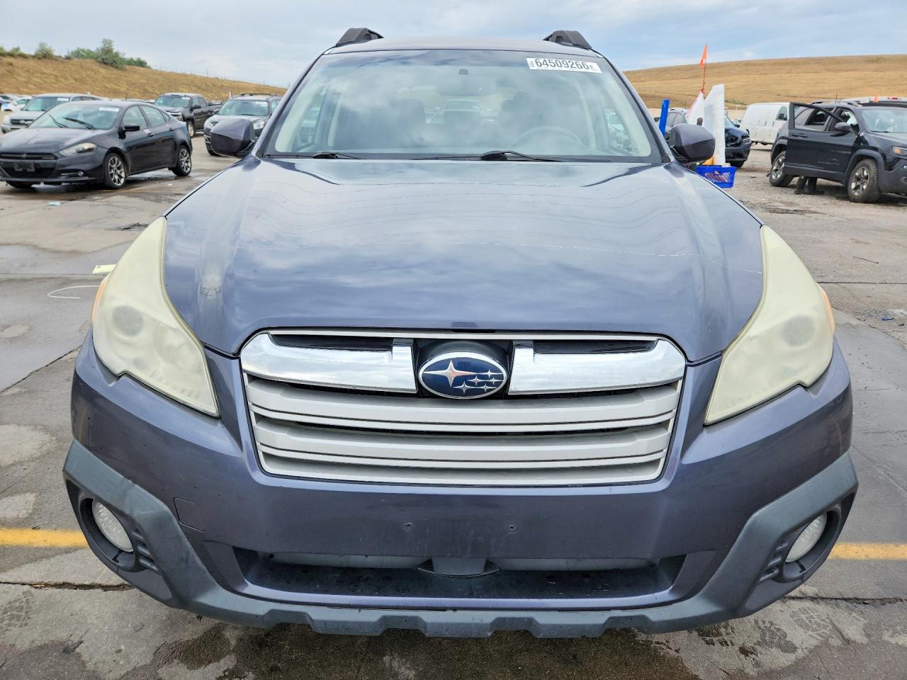 2014 Subaru Outback 2.5i Premium Gray vin: 4S4BRCCCXE3291856