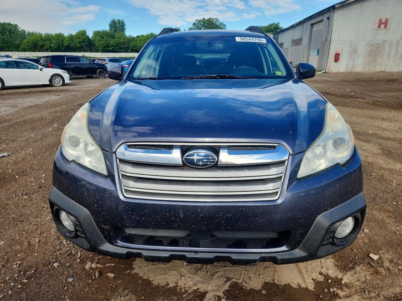 2014 Subaru Outback 2.5i Premium Синий vin: 4S4BRCCCXE3293123