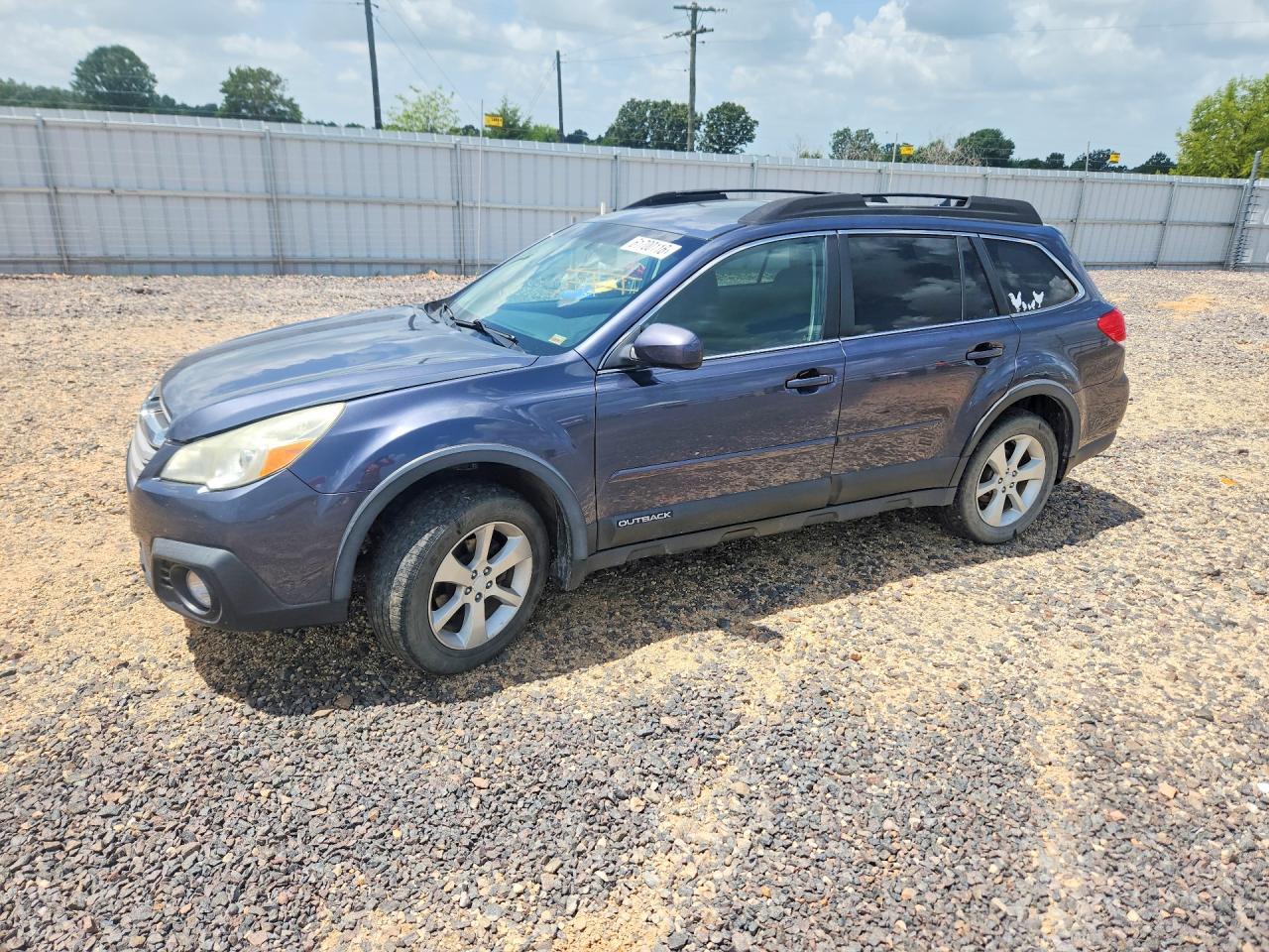 2014 Subaru Outback 2.5i Premium Gray vin: 4S4BRCDC2E3260566