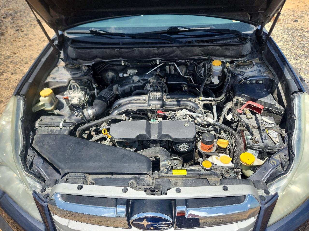 2014 Subaru Outback 2.5i Premium Gray vin: 4S4BRCDC2E3260566