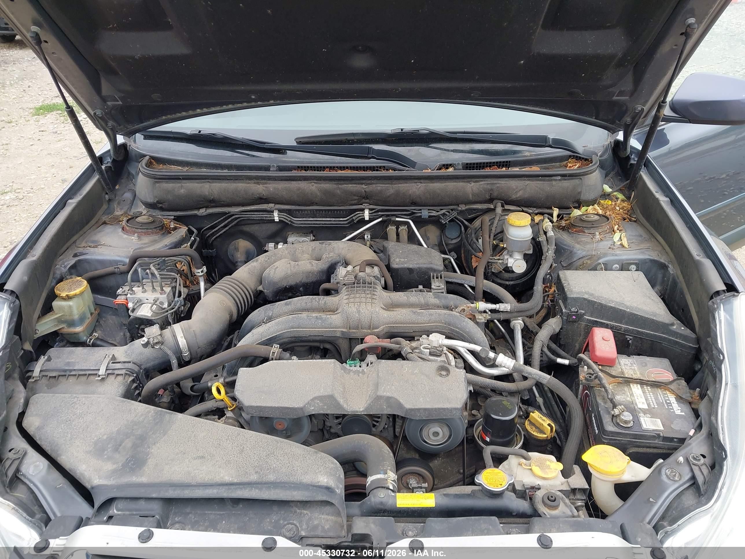 2014 Subaru Outback 2.5i Premium Gray vin: 4S4BRCDC3E3218682