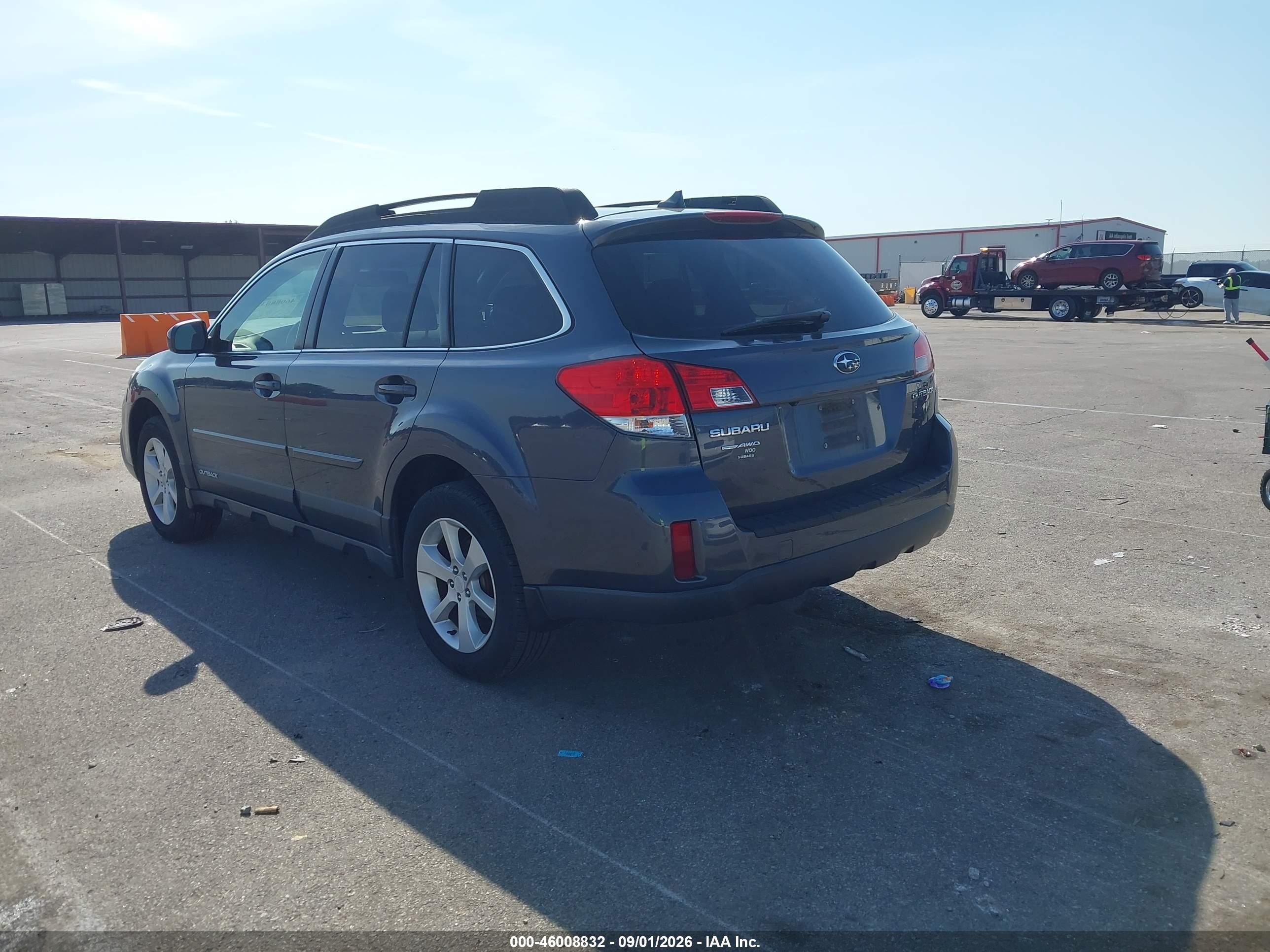 2014 Subaru Outback 2.5i Premium Gray vin: 4S4BRCDC4E3266174