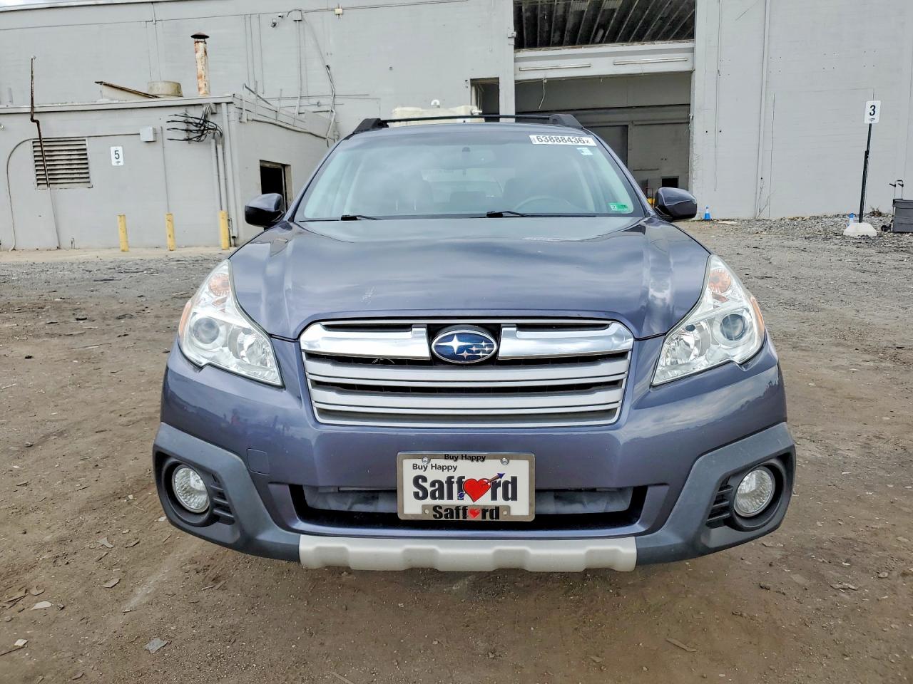 2014 Subaru Outback 2.5i Premium Gray vin: 4S4BRCDC6E3241387