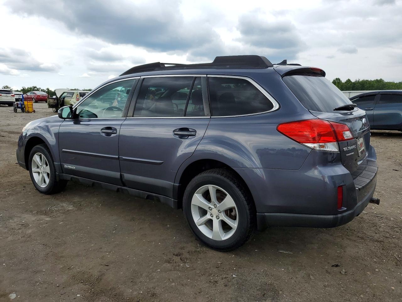 2014 Subaru Outback 2.5i Premium Gray vin: 4S4BRCDC6E3241387