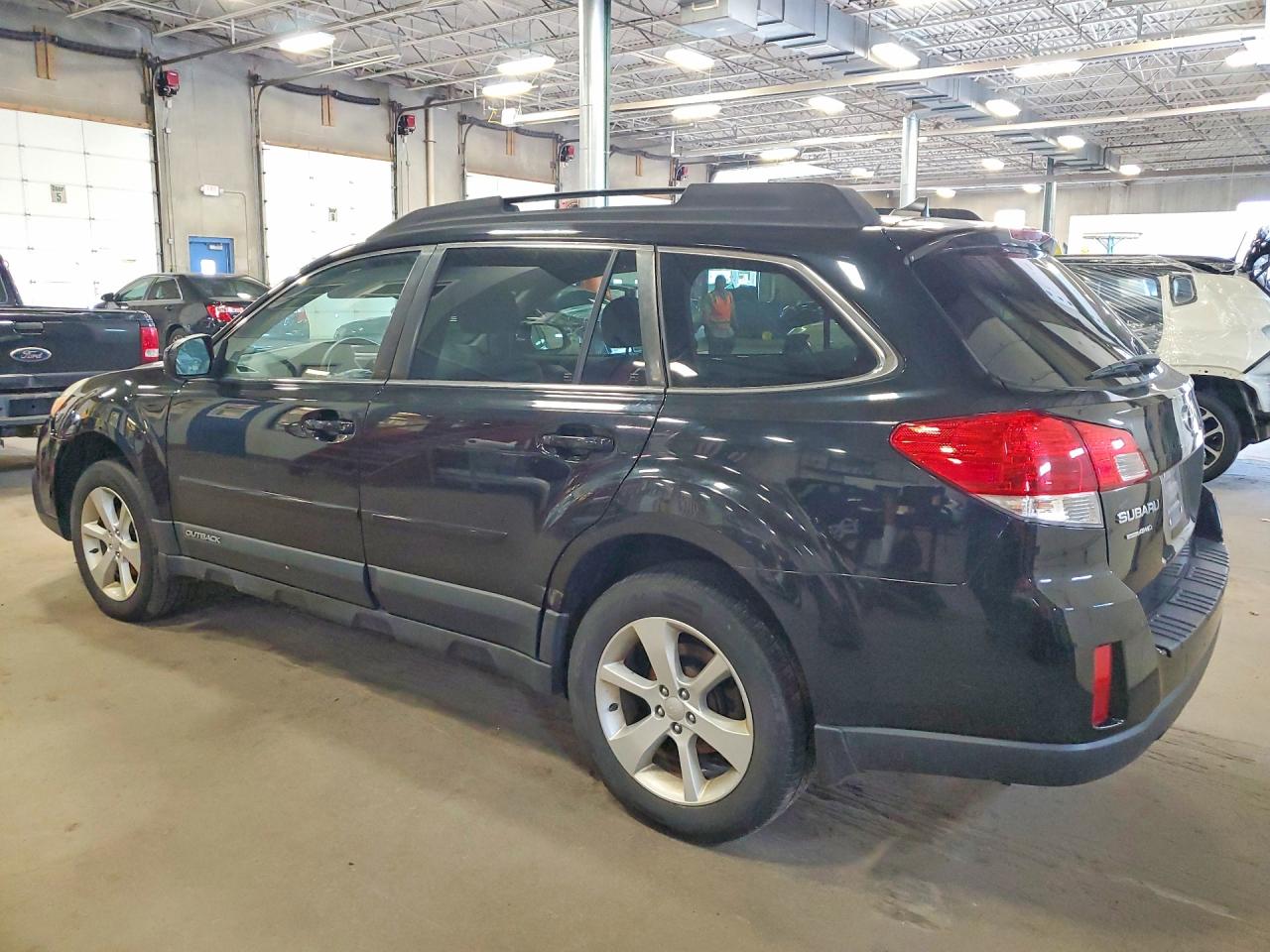 2014 Subaru Outback 2.5i Premium Black vin: 4S4BRCDC7E3207071