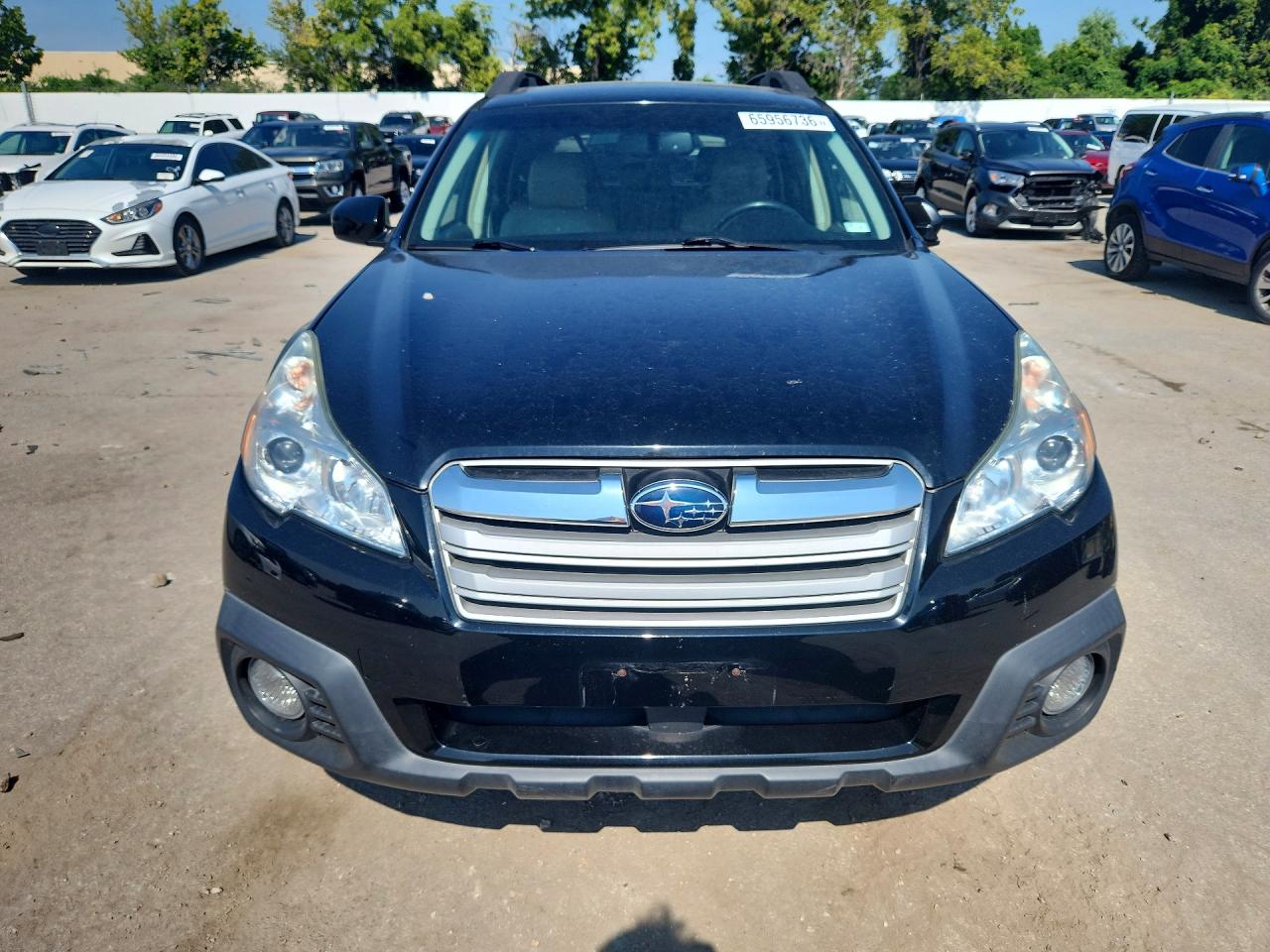 2014 Subaru Outback 2.5i Premium Black vin: 4S4BRCDC9E3302411