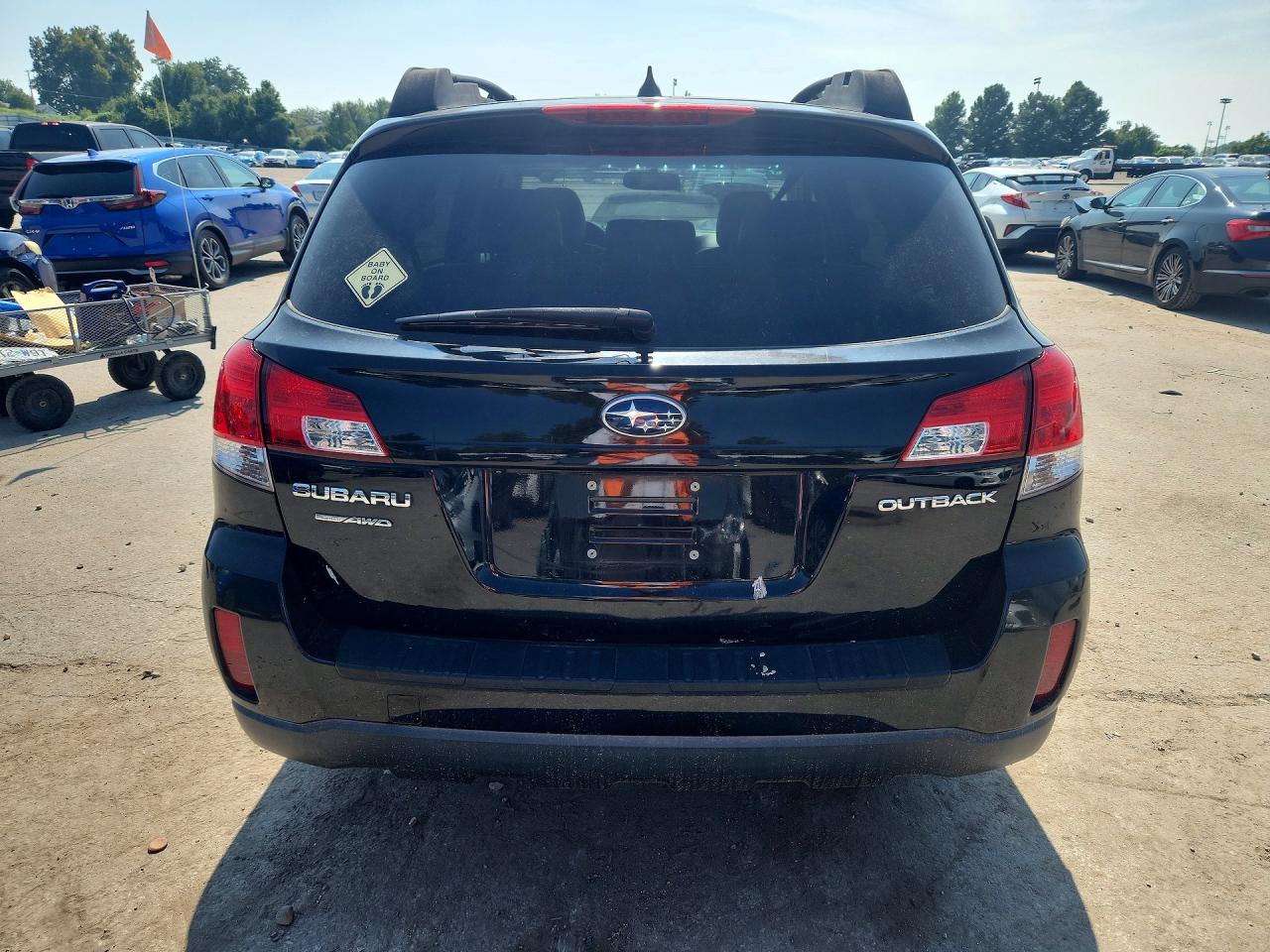 2014 Subaru Outback 2.5i Premium Black vin: 4S4BRCDC9E3302411