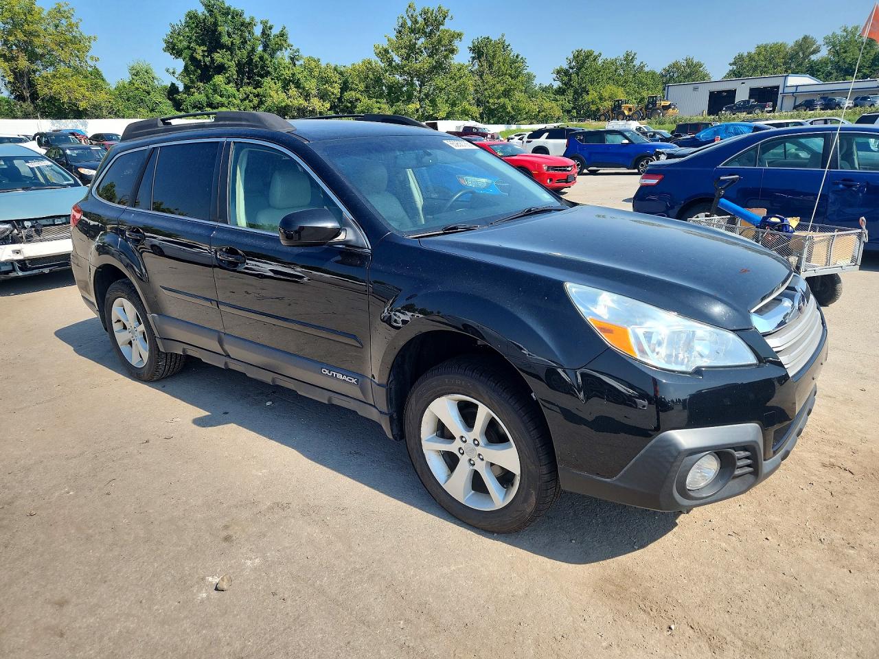 2014 Subaru Outback 2.5i Premium Black vin: 4S4BRCDC9E3302411