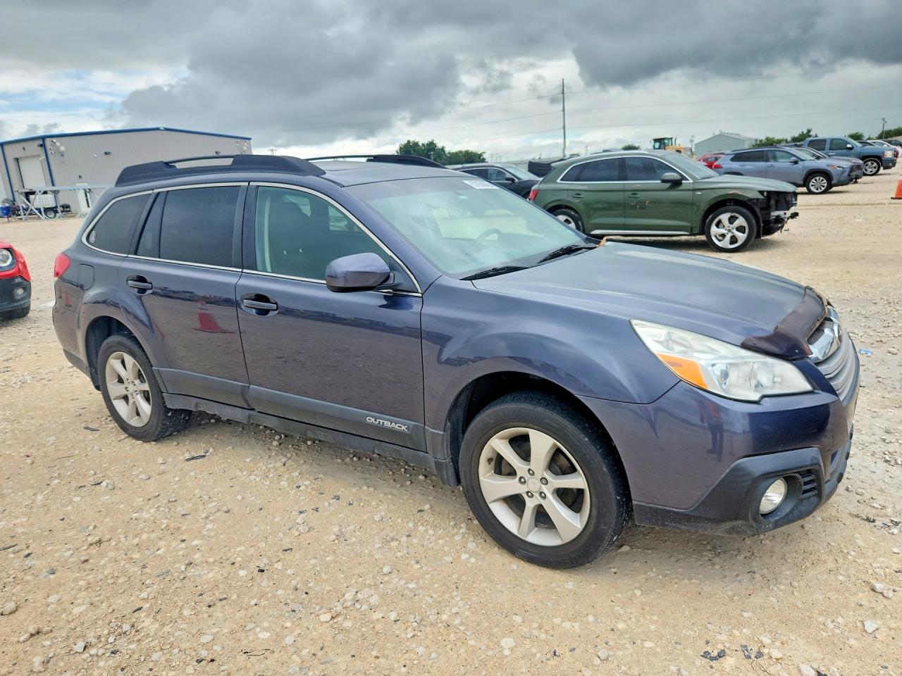 2014 Subaru Outback 2.5i Premium Gray vin: 4S4BRCDCXE3256894