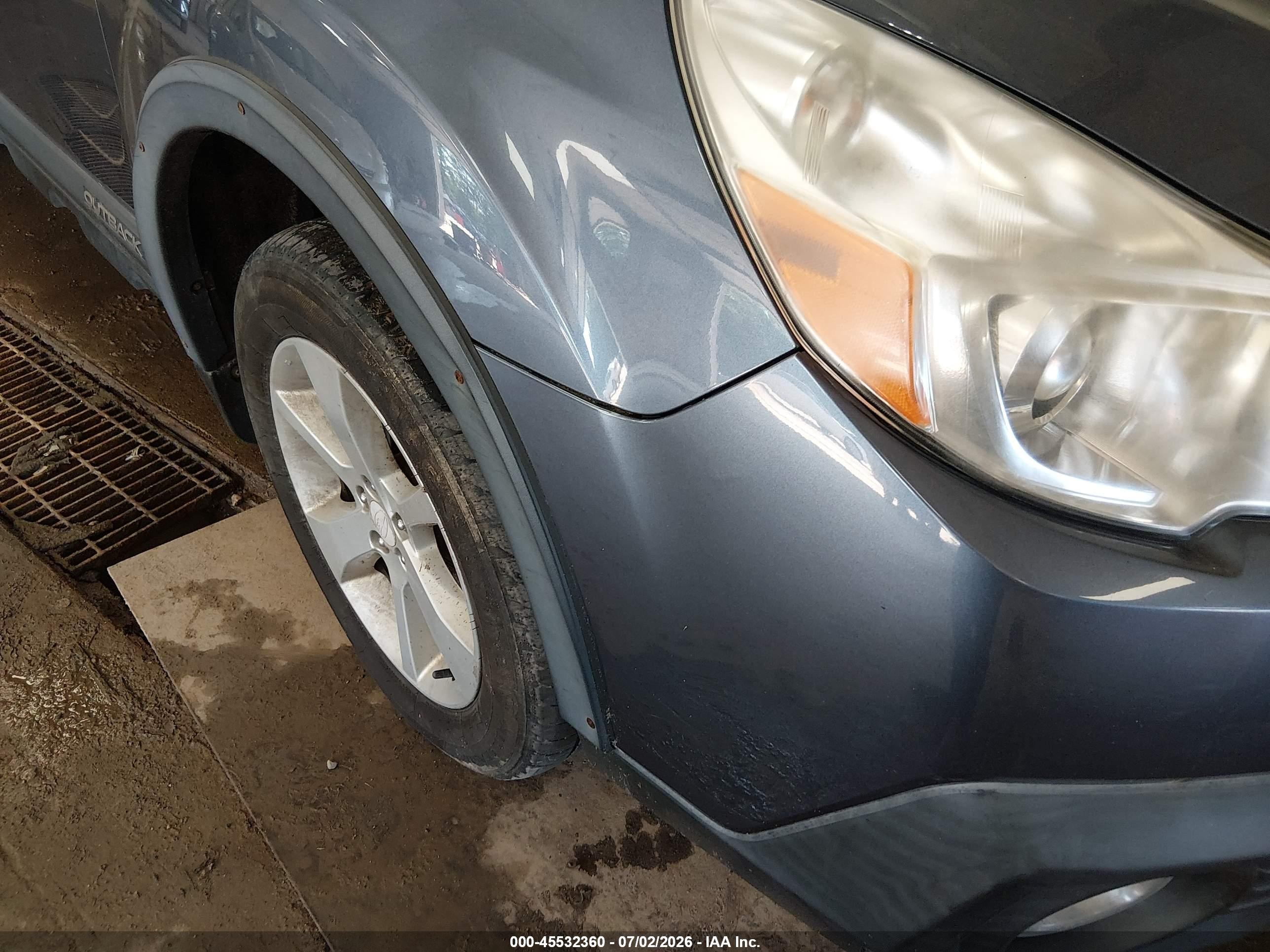 2014 Subaru Outback 2.5i Premium Blue vin: 4S4BRCEC0E3294875